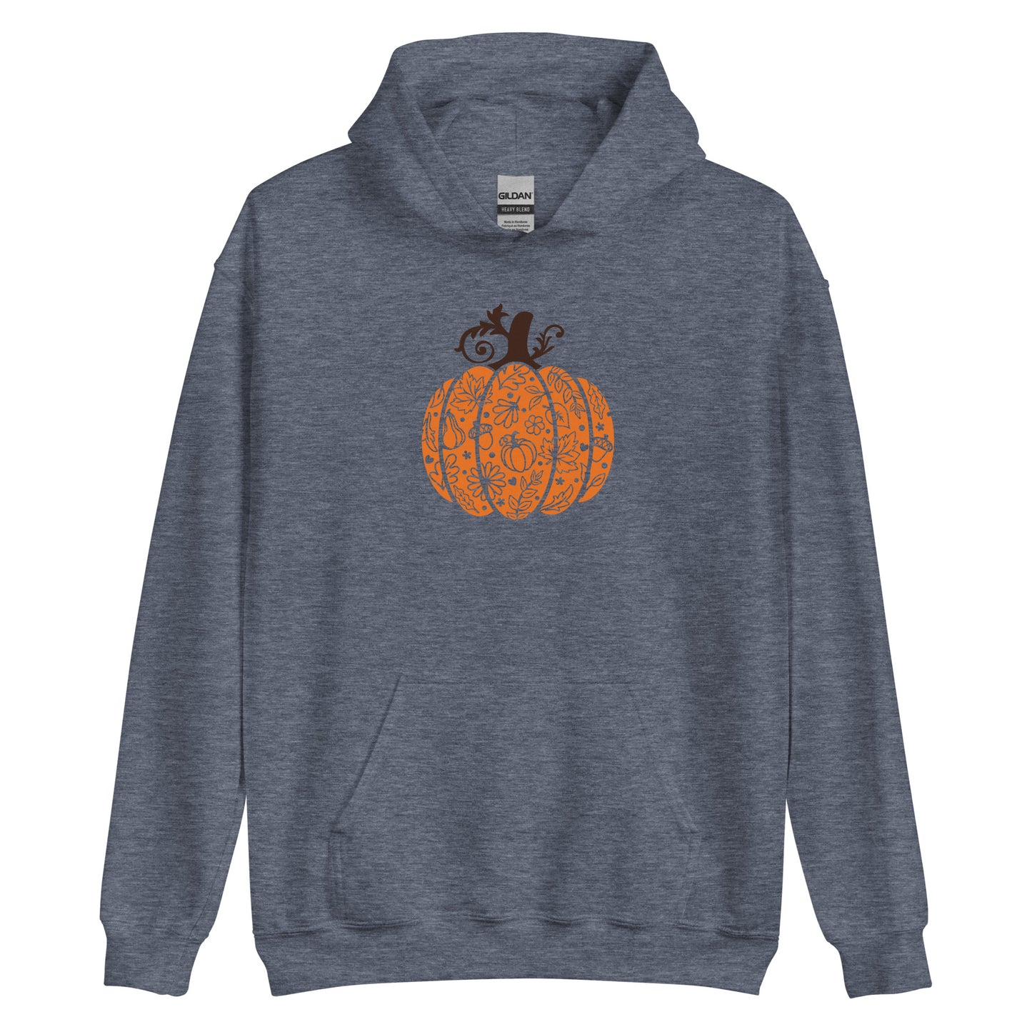 Unisex Hoodie Swirly Pumpkin