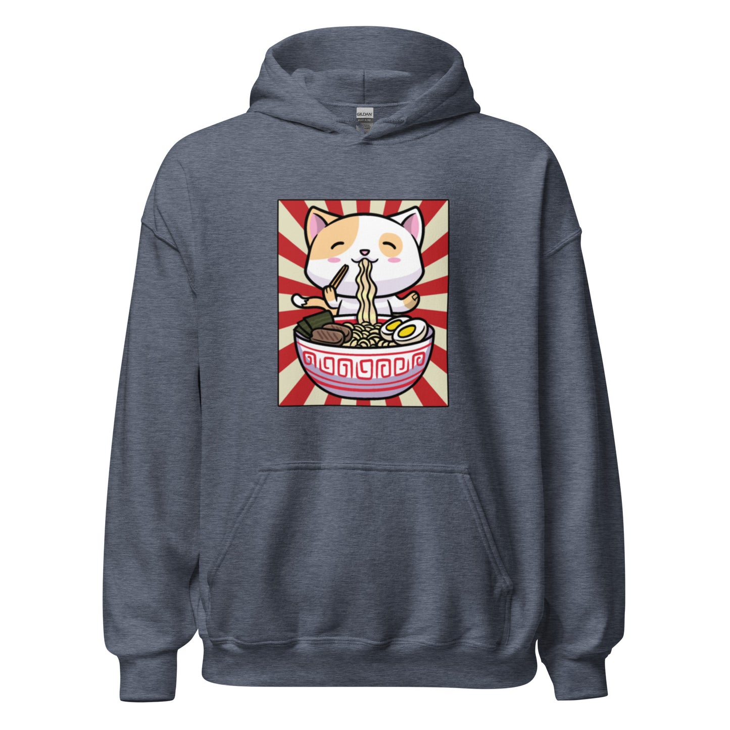 Unisex Hoodie Ramen Cat