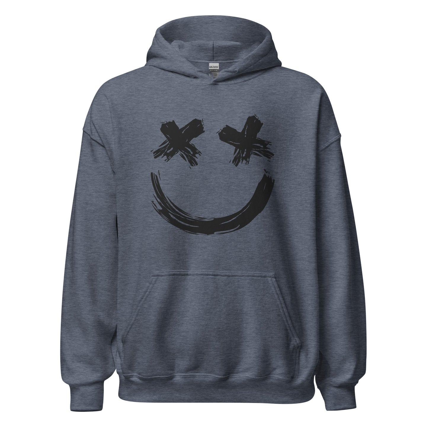 Unisex Hoodie Brush Smiley