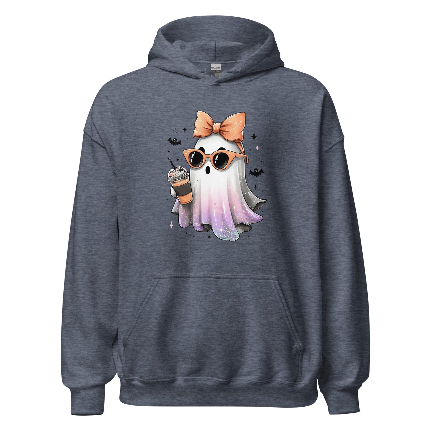 Unisex Hoodie Glitter Ghostie with PSL