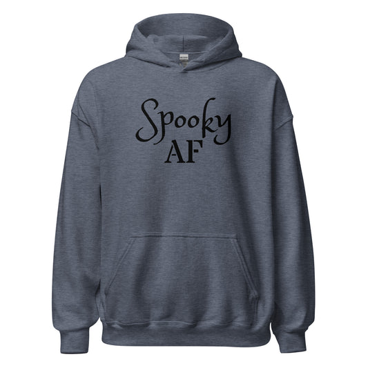 Unisex Hoodie Spooky AF Dark