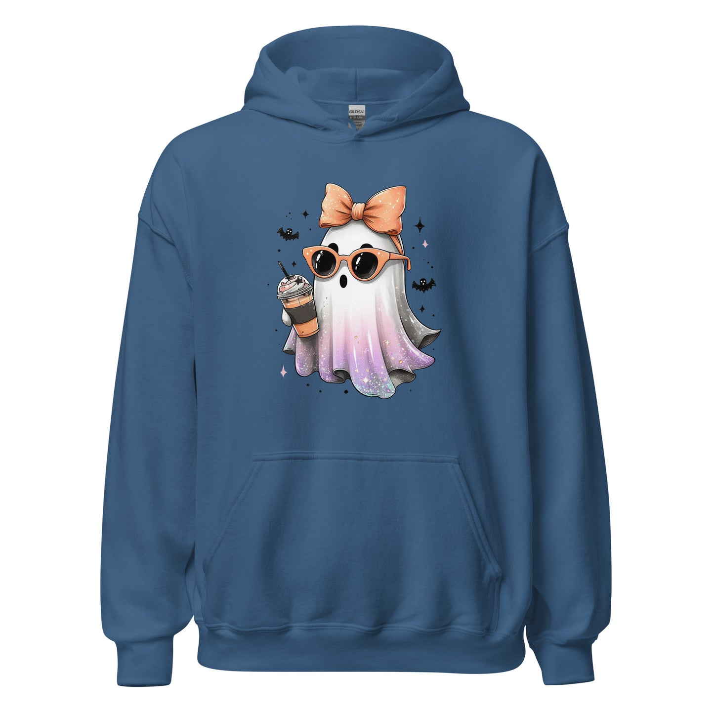 Unisex Hoodie Glitter Ghostie with PSL