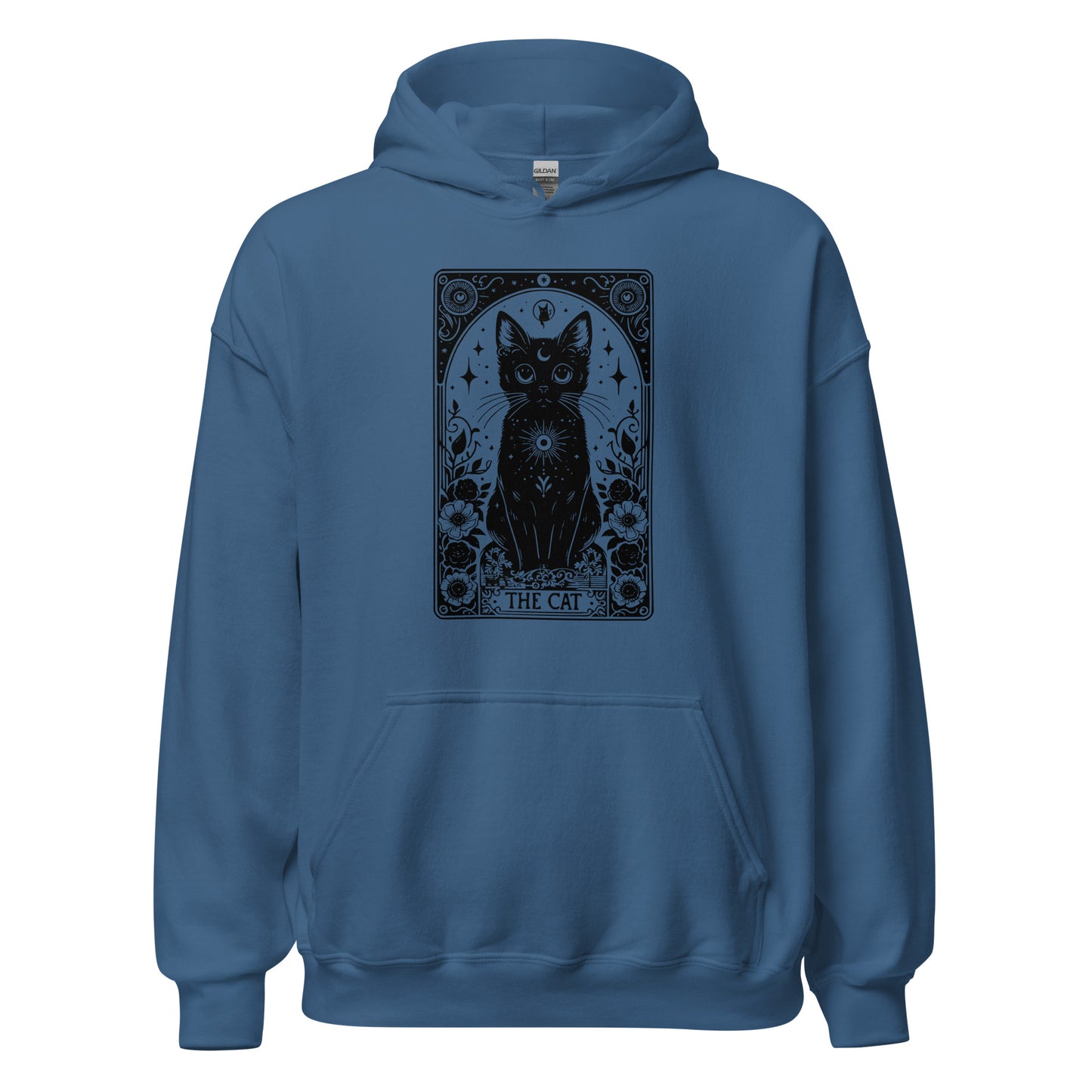 Unisex Hoodie Black Cat Tarot