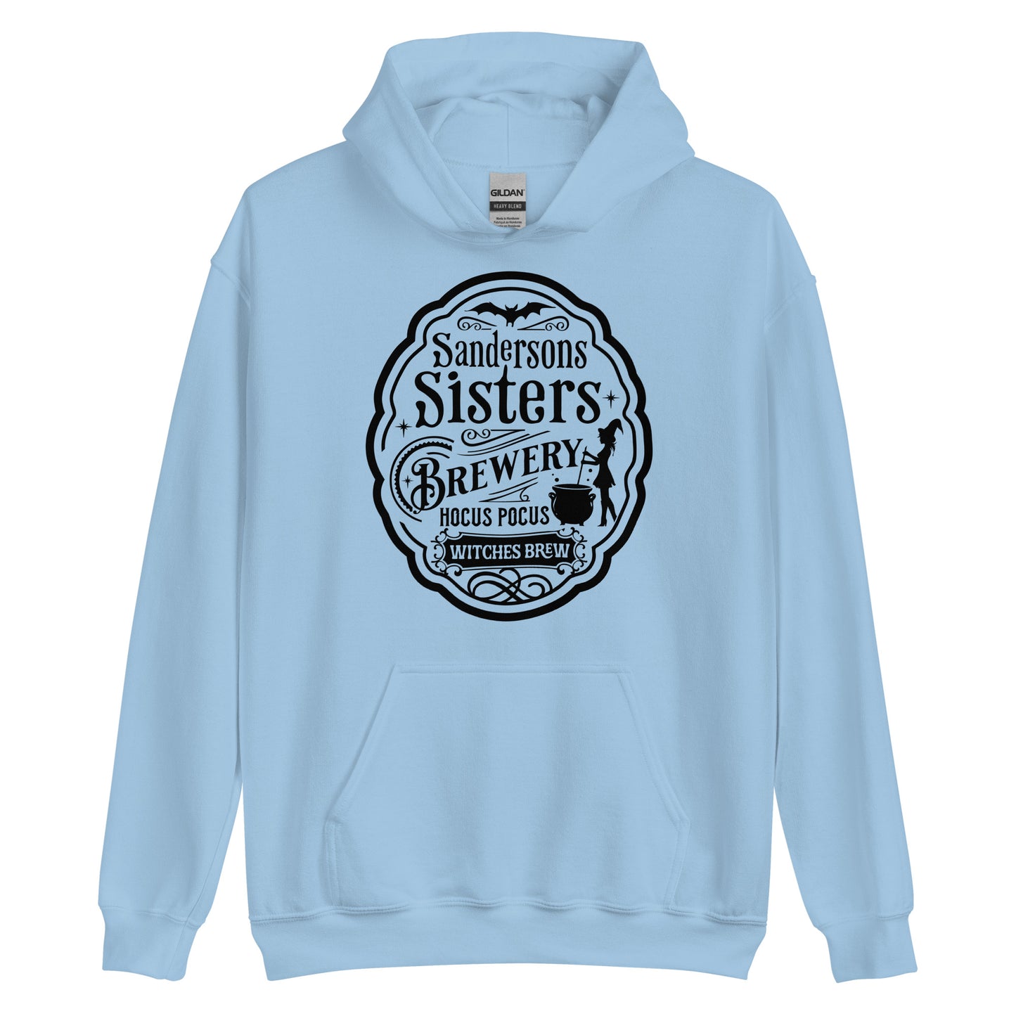 Unisex Hoodie Sandersons Sisters Brewery Black Ink