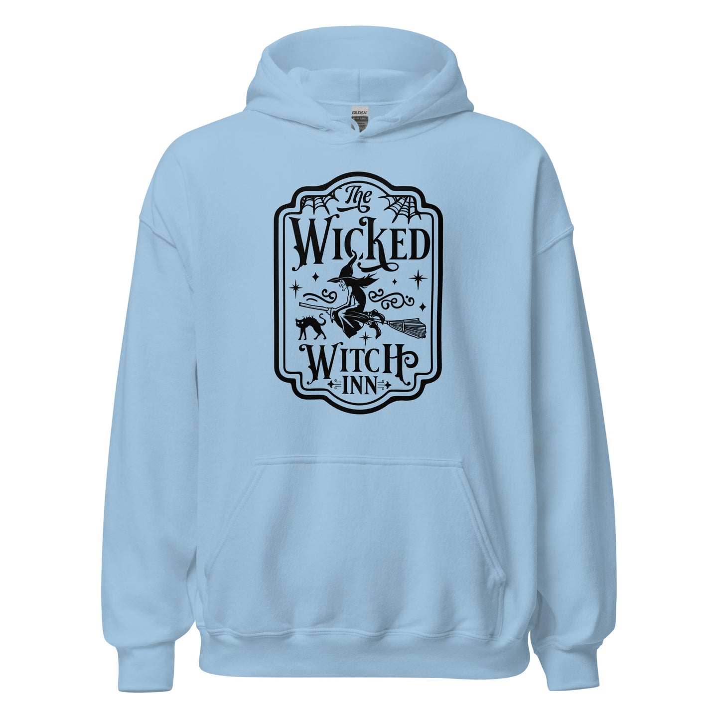 Unisex Hoodie Wicked Witch Inn Black Ink