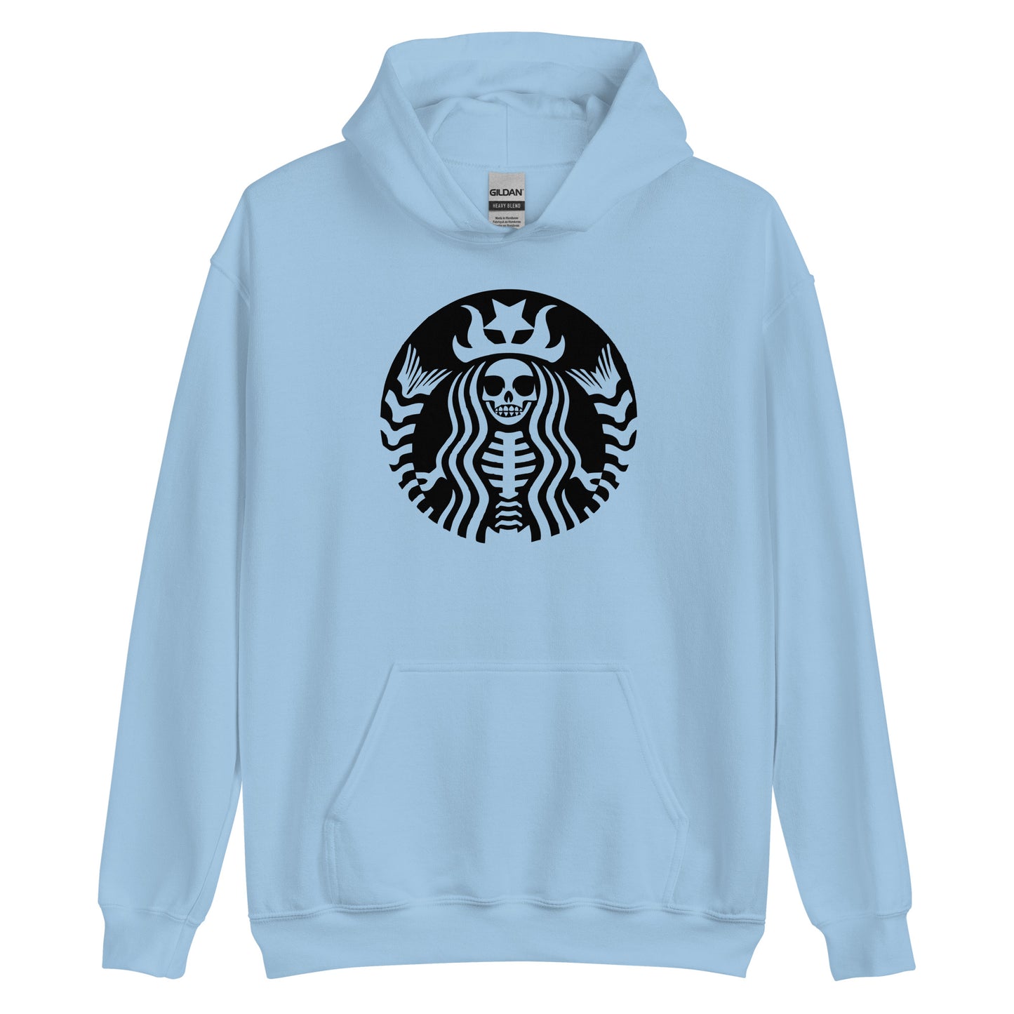 Unisex Hoodie Starbux Skeleton