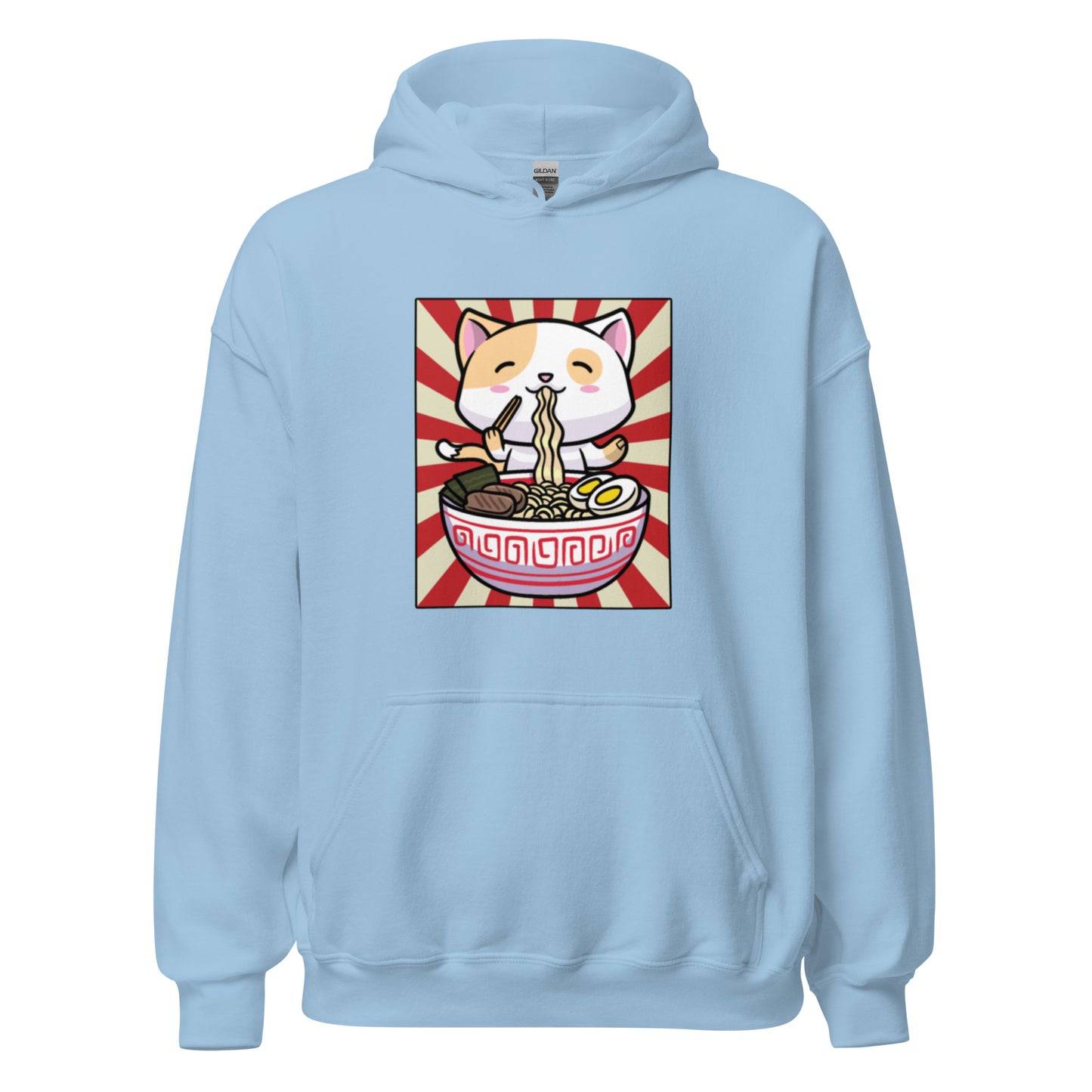 Unisex Hoodie Ramen Cat