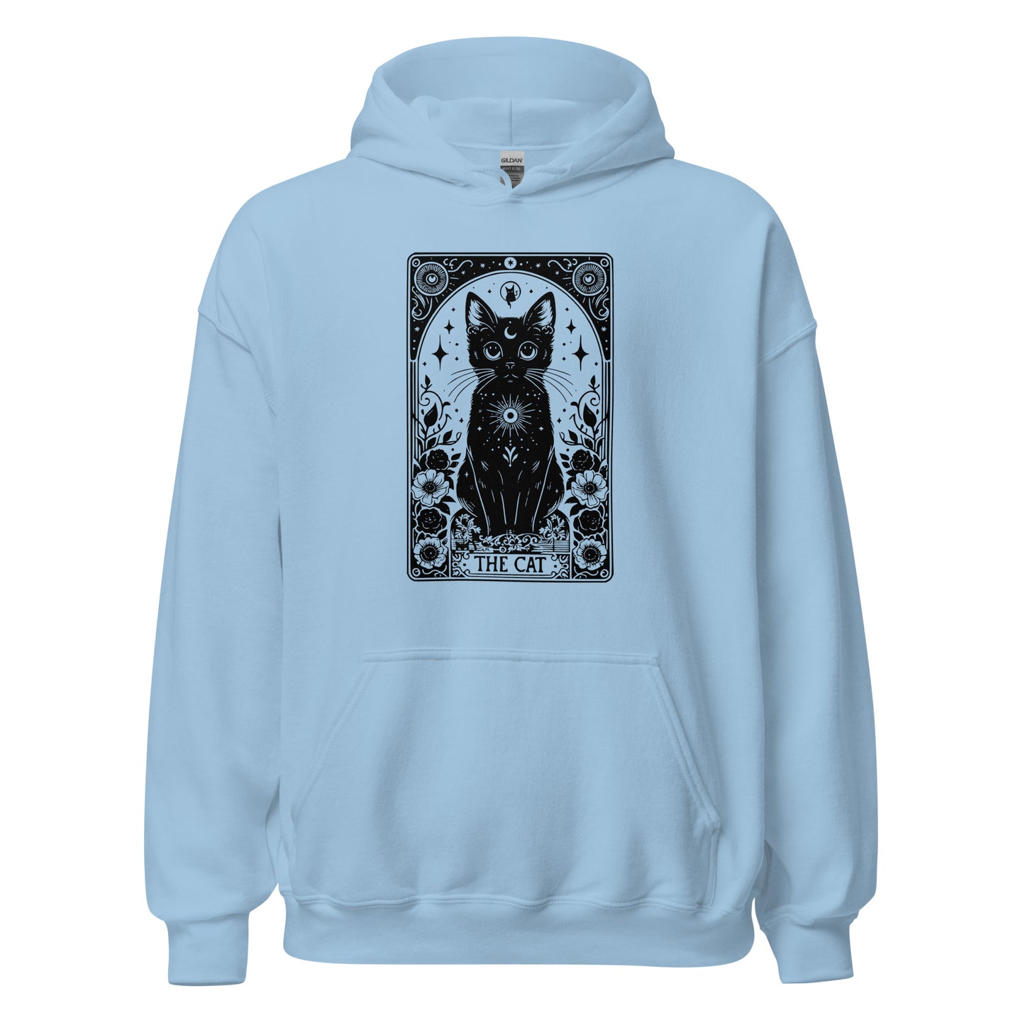 Unisex Hoodie Black Cat Tarot