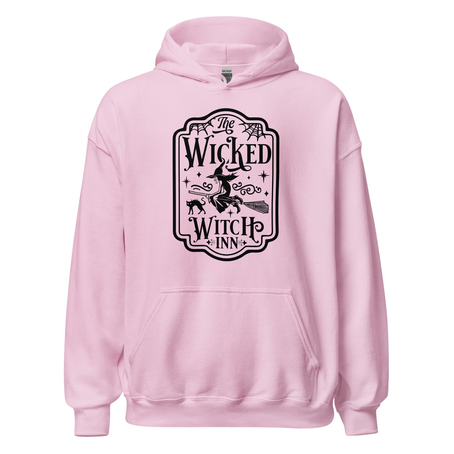 Unisex Hoodie Wicked Witch Inn Black Ink