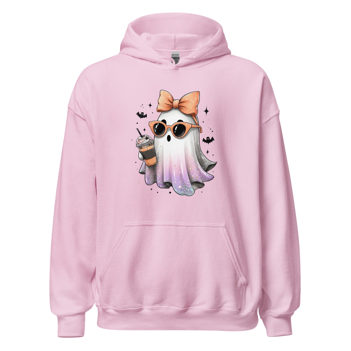 Unisex Hoodie Glitter Ghostie with PSL