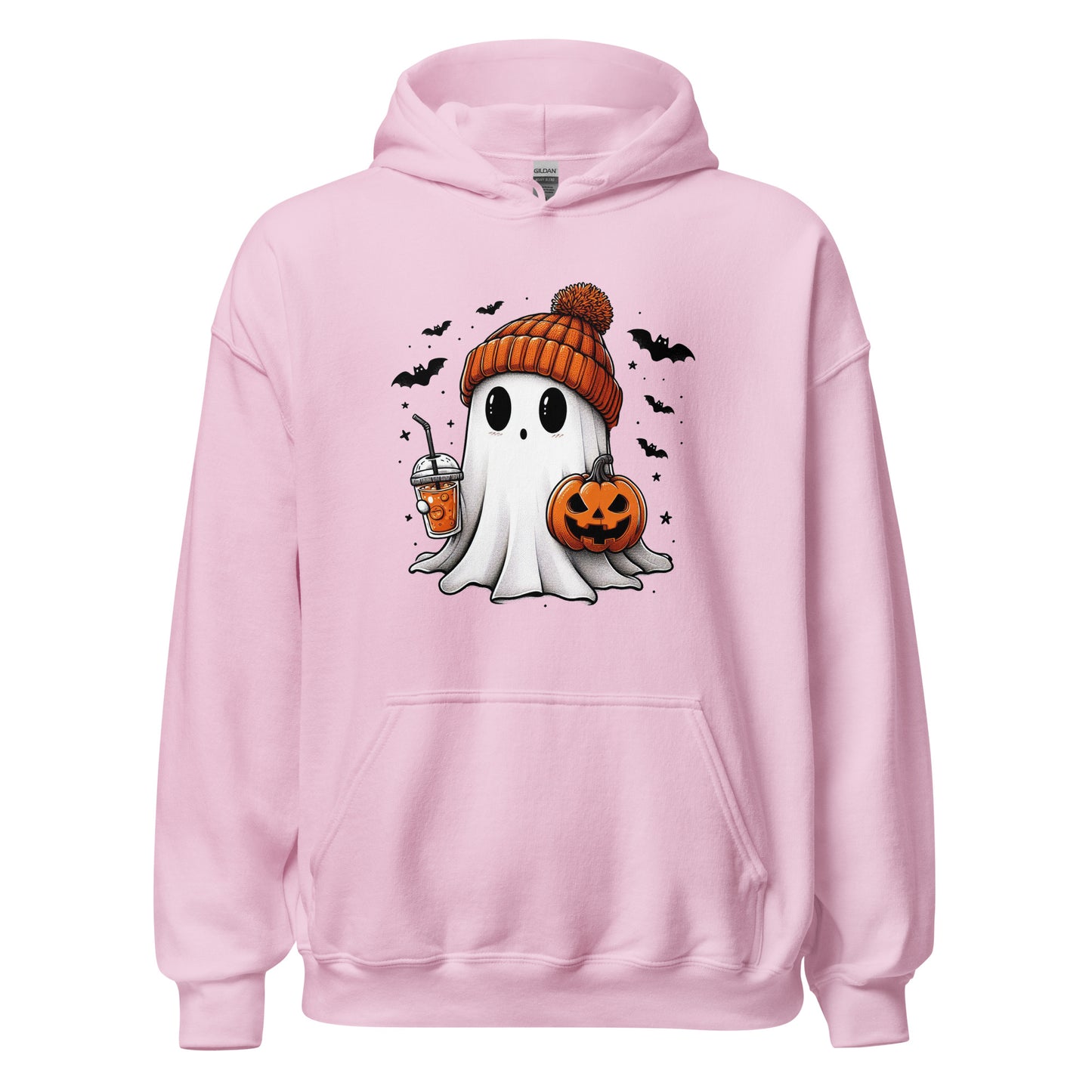 Unisex Hoodie Beanie Ghost with Iced PSL