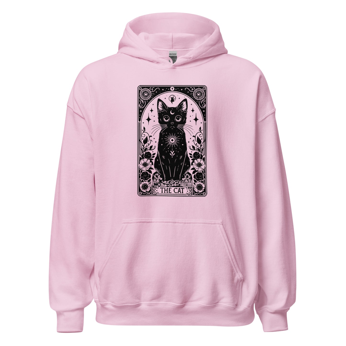 Unisex Hoodie Black Cat Tarot