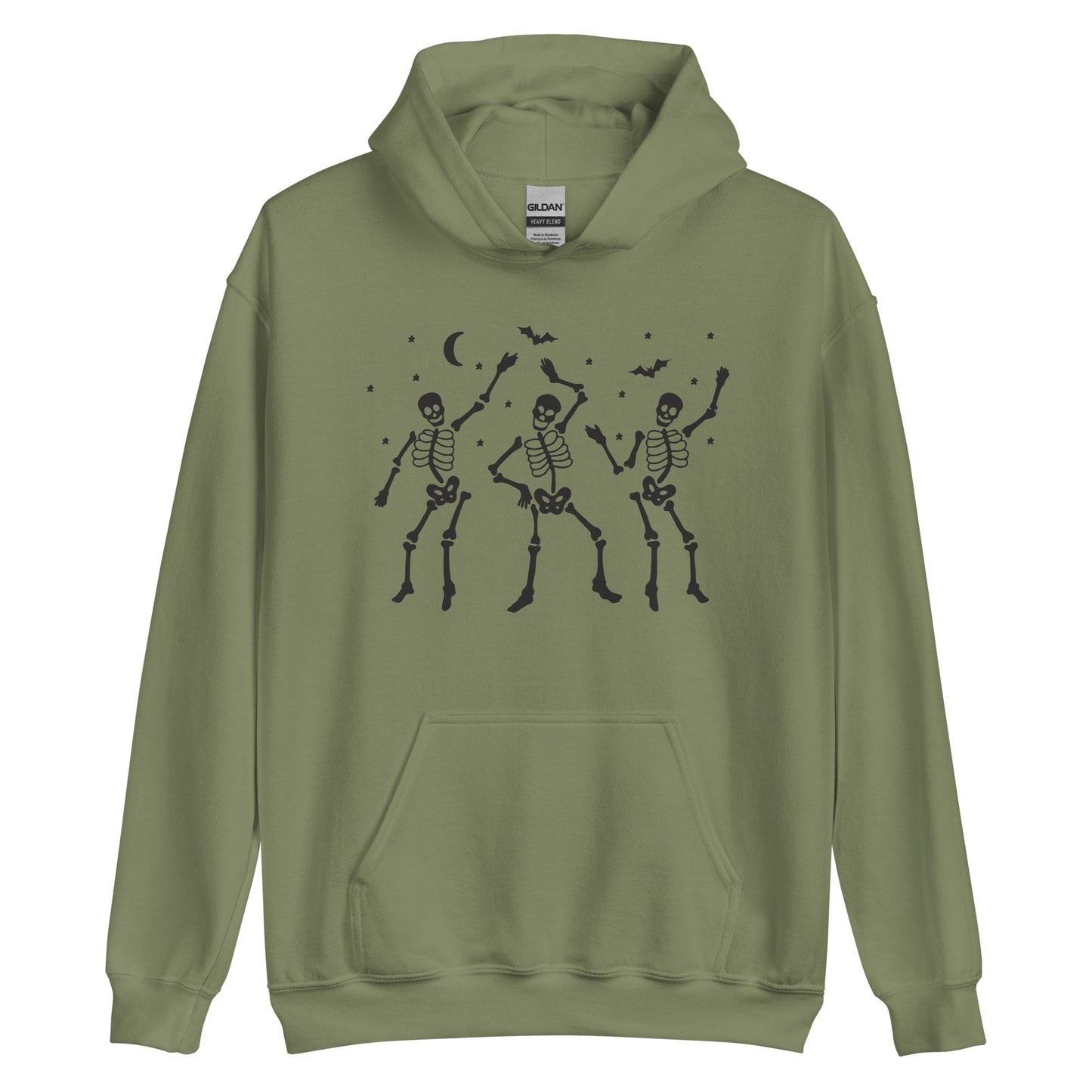 Unisex Hoodie Dancing Skeletons