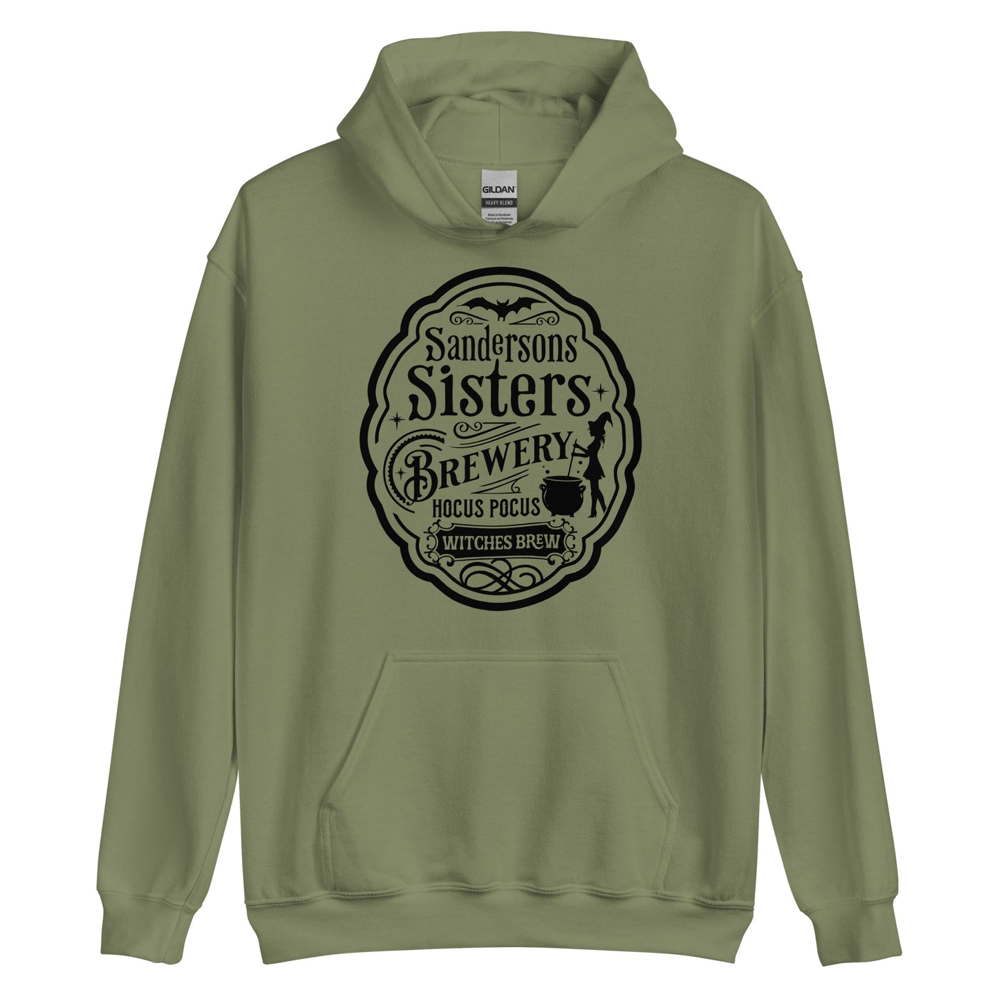 Unisex Hoodie Sandersons Sisters Brewery Black Ink