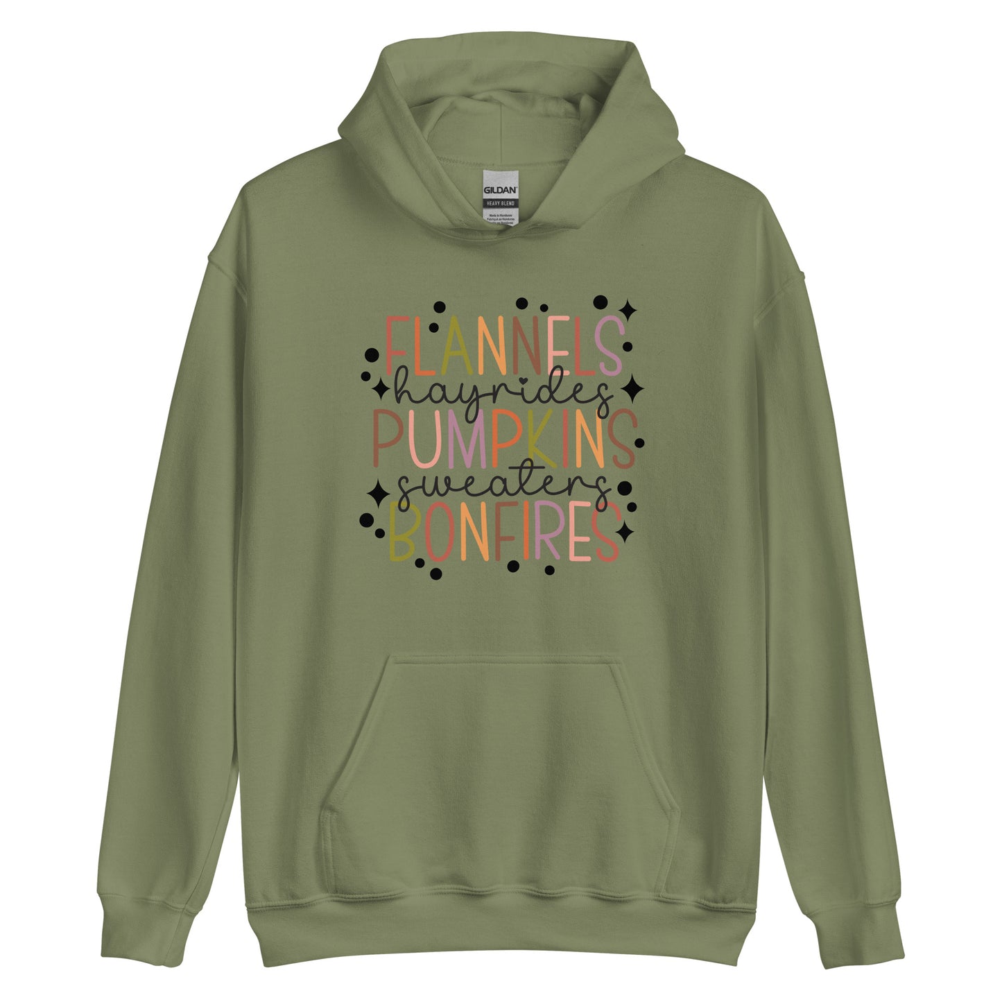 Unisex Hoodie Flannels Hayrides