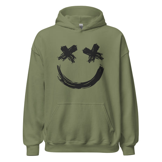 Unisex Hoodie Brush Smiley