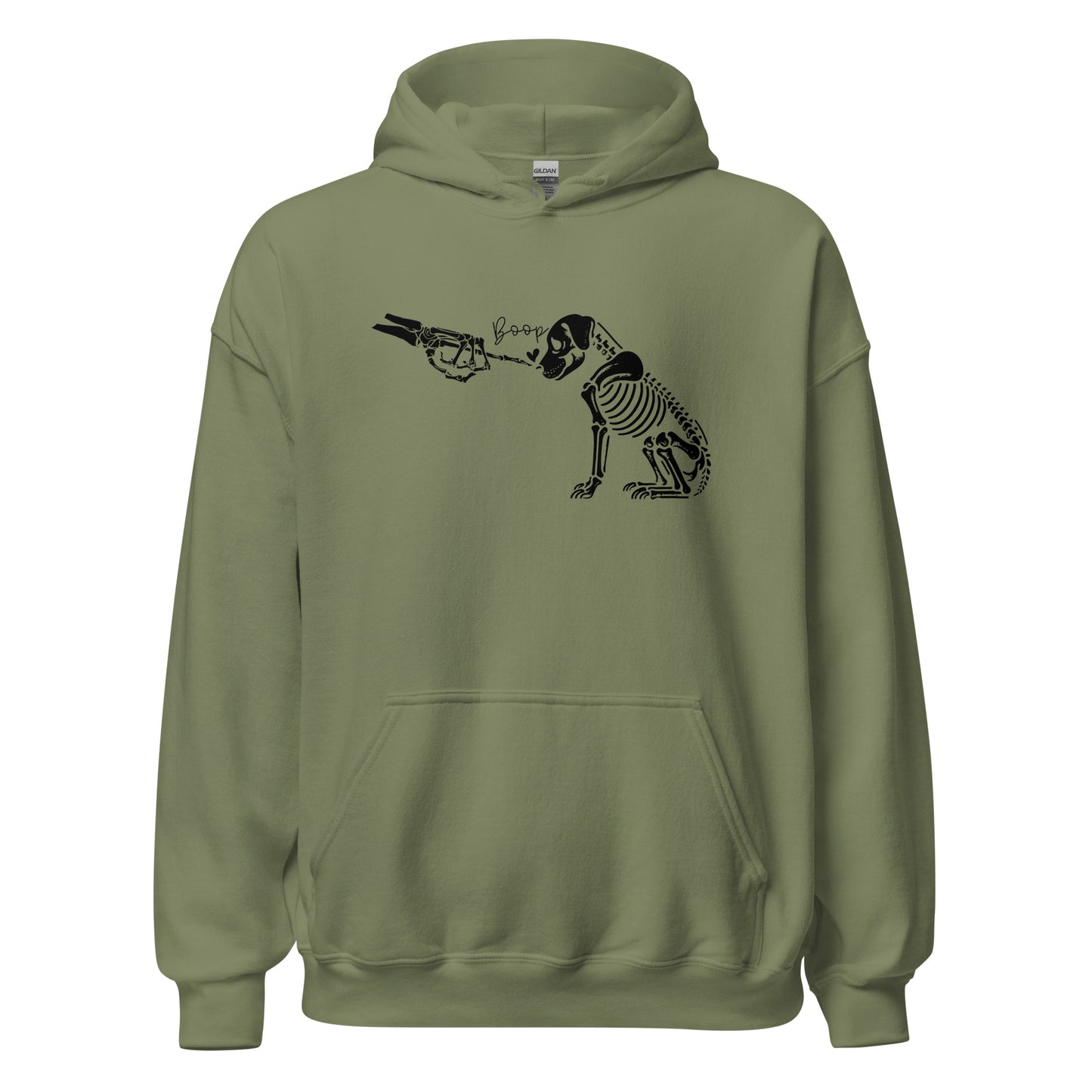 Unisex Hoodie Skellie Boops Dark