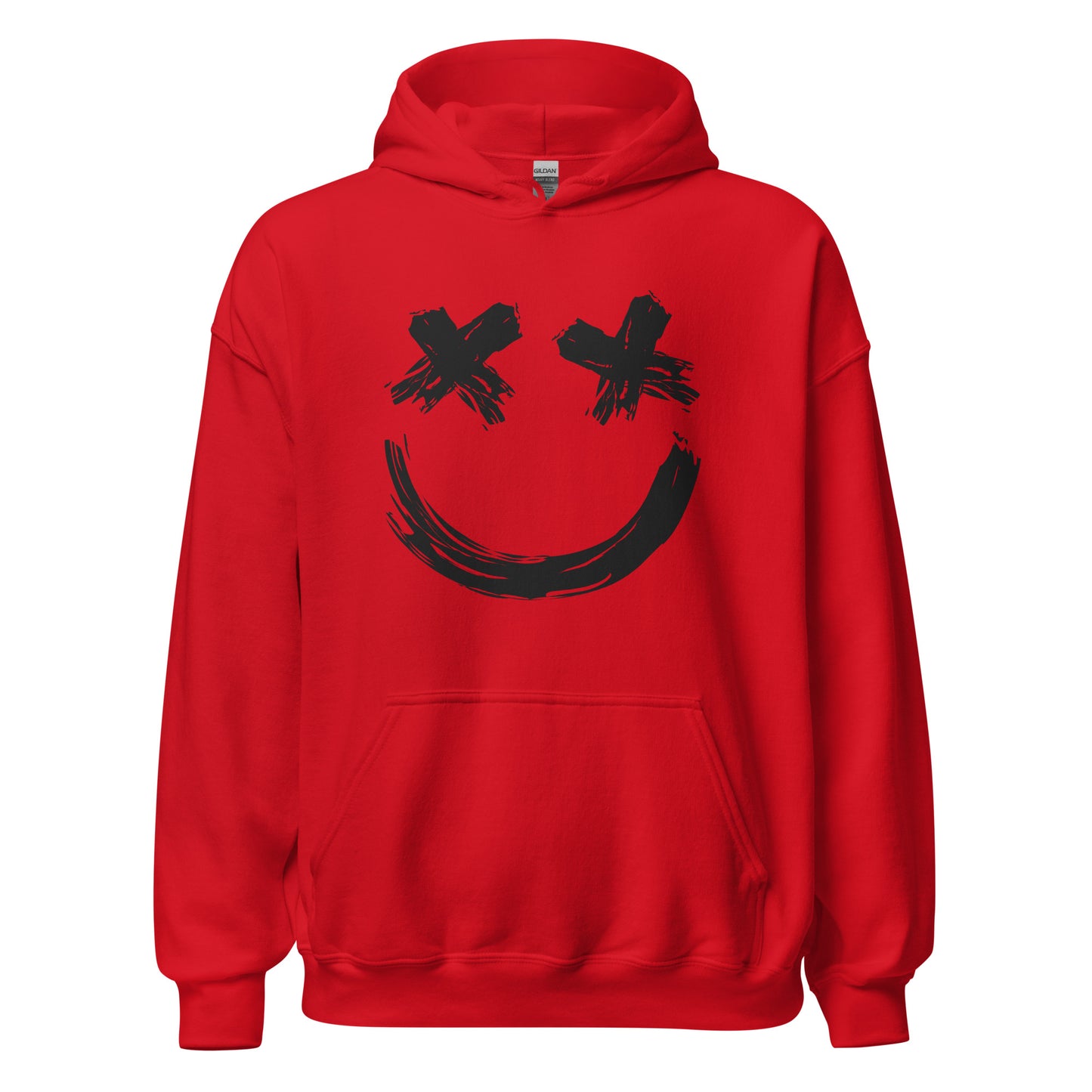 Unisex Hoodie Brush Smiley