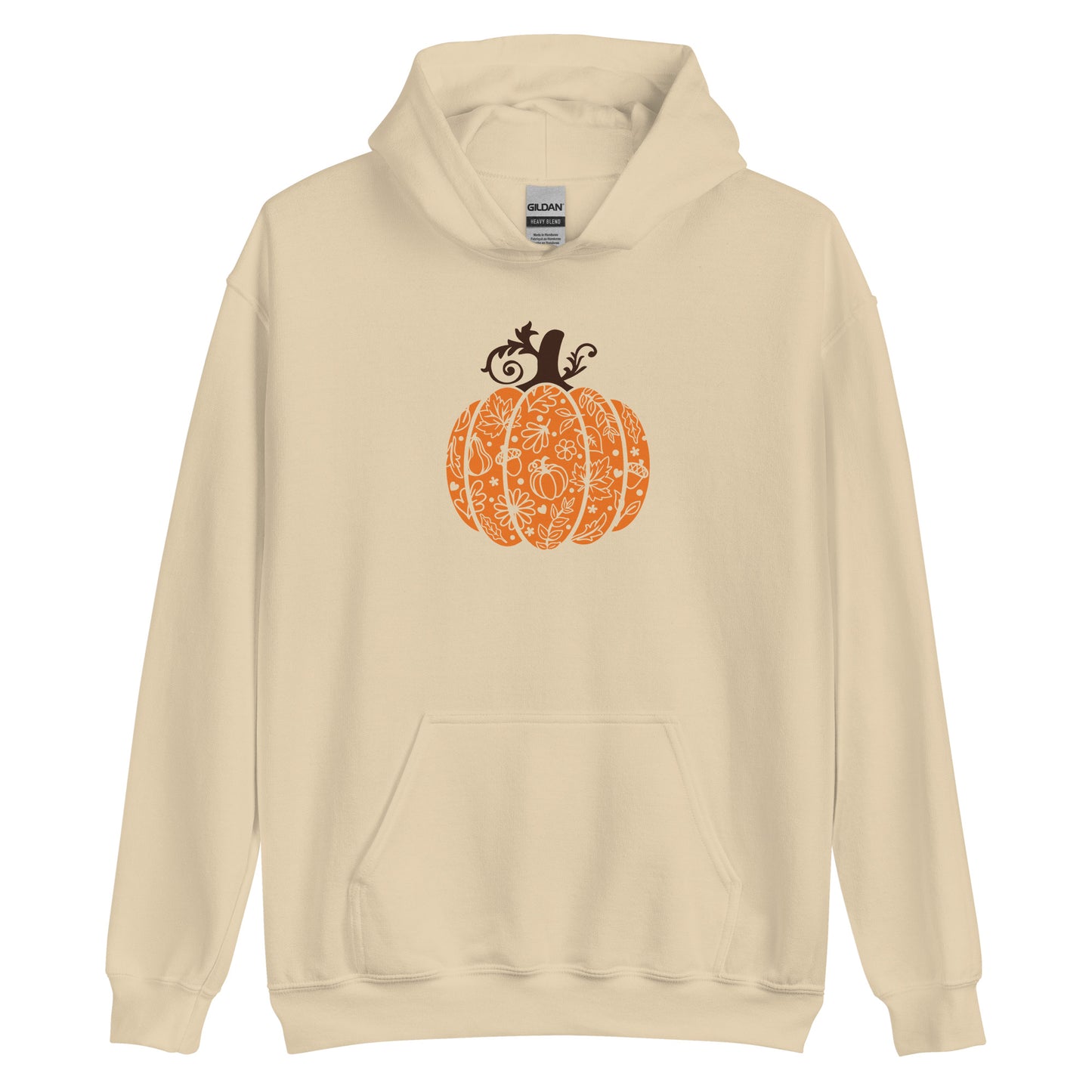 Unisex Hoodie Swirly Pumpkin