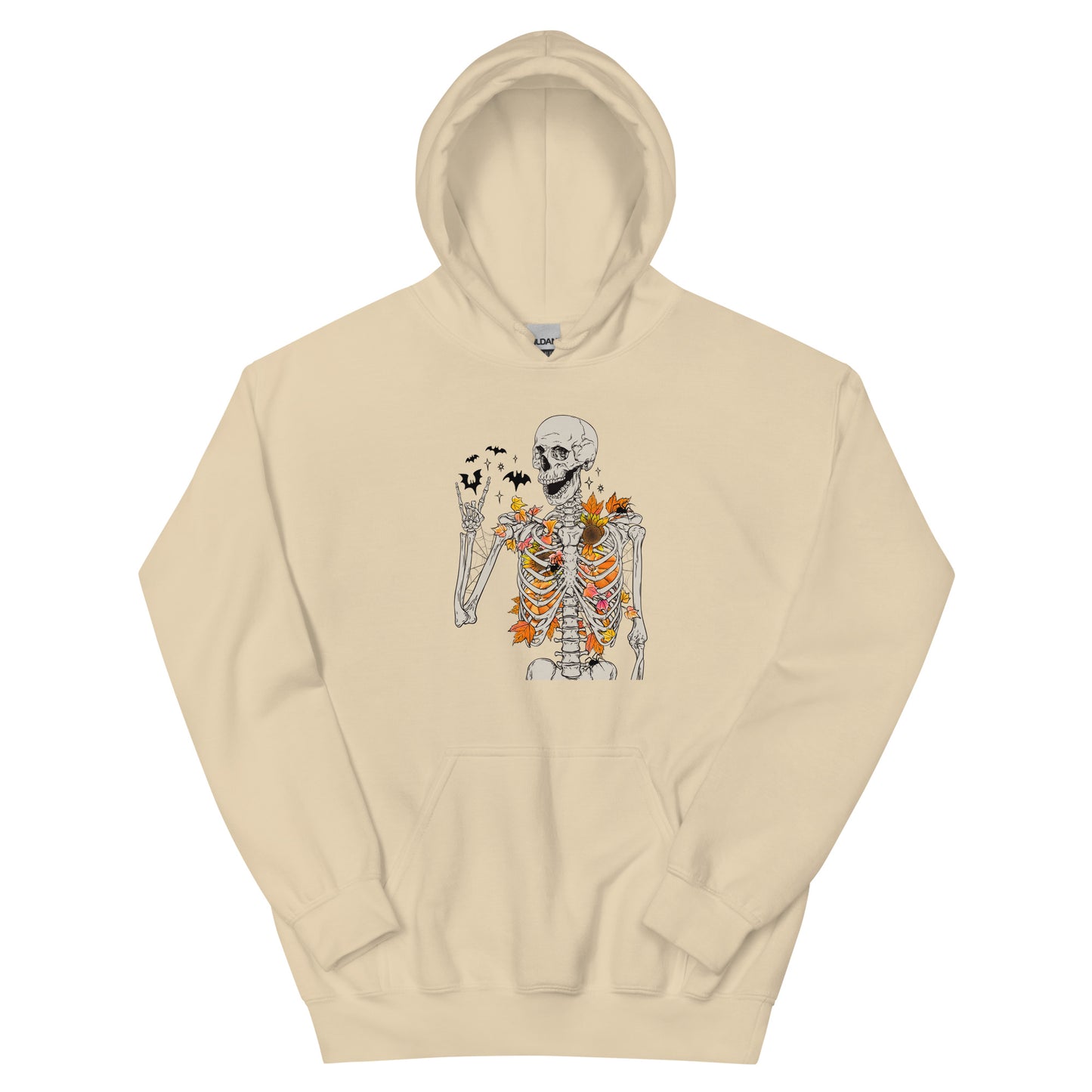 Unisex Hoodie Autumn Leaves Skellie