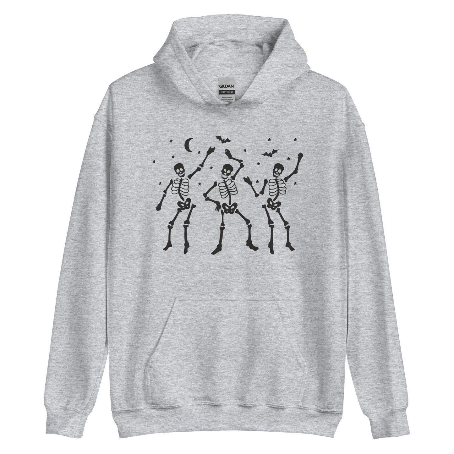 Unisex Hoodie Dancing Skeletons