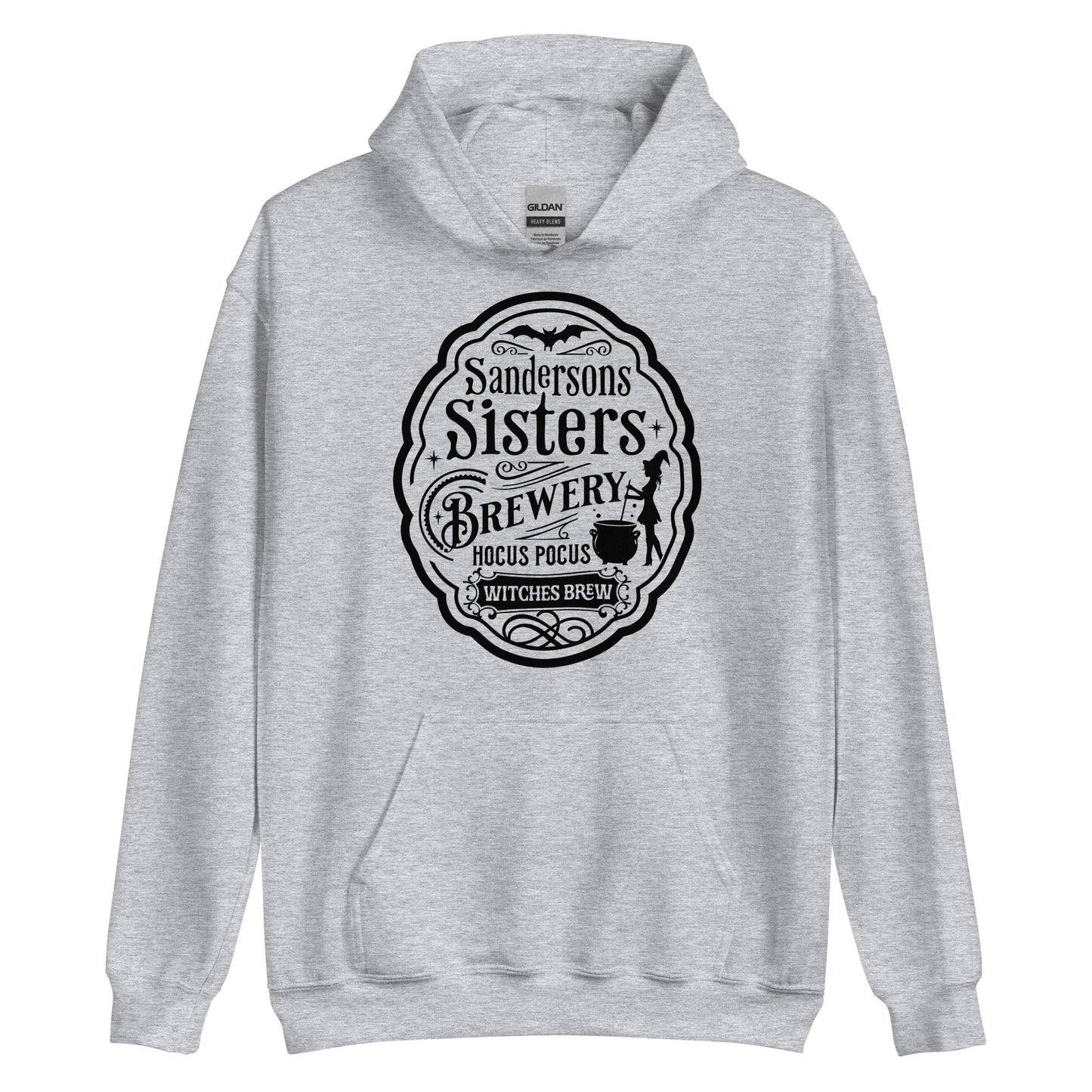 Unisex Hoodie Sandersons Sisters Brewery Black Ink