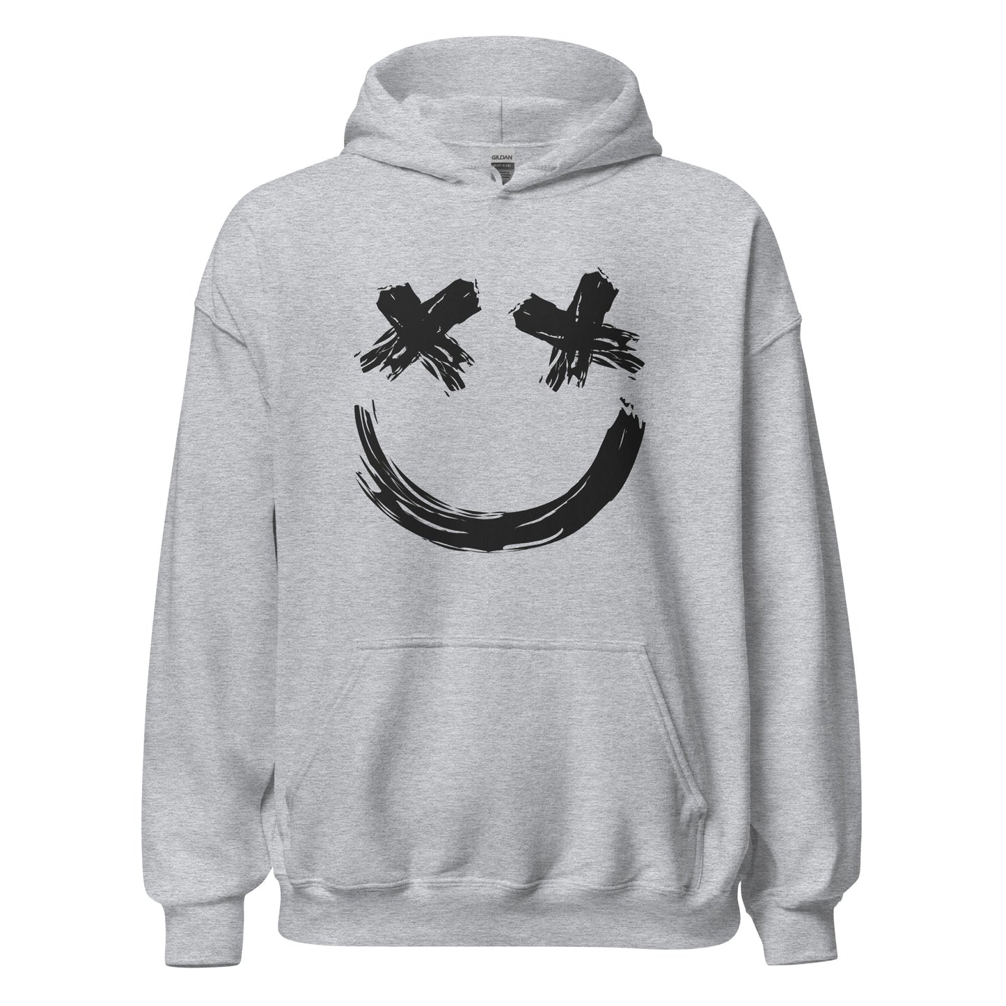 Unisex Hoodie Brush Smiley