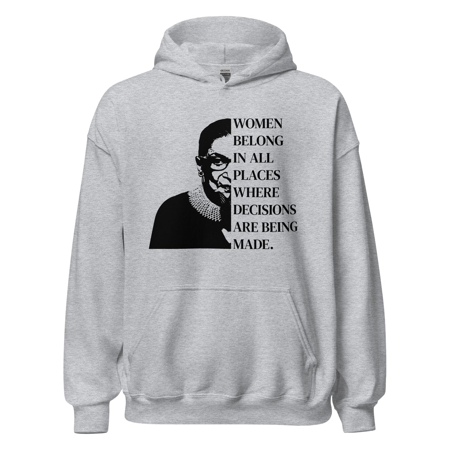 Unisex Hoodie RGB Women Belong