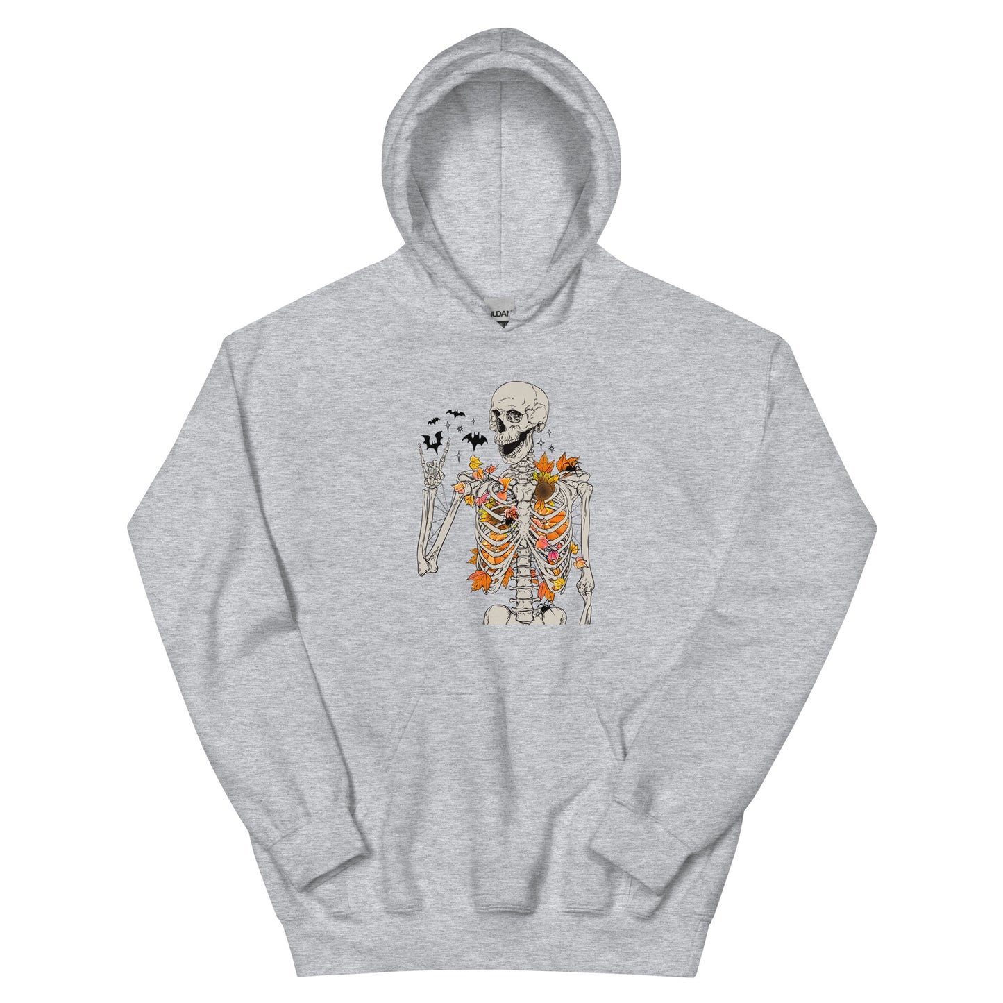 Unisex Hoodie Autumn Leaves Skellie