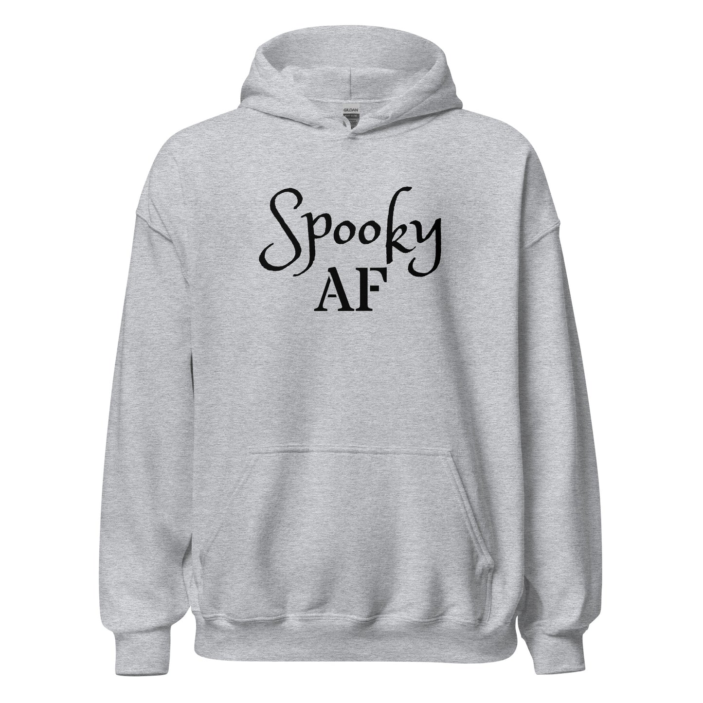 Unisex Hoodie Spooky AF Dark