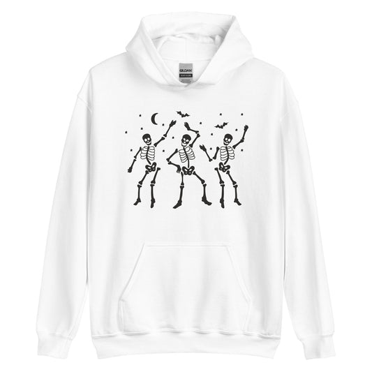 Unisex Hoodie Dancing Skeletons