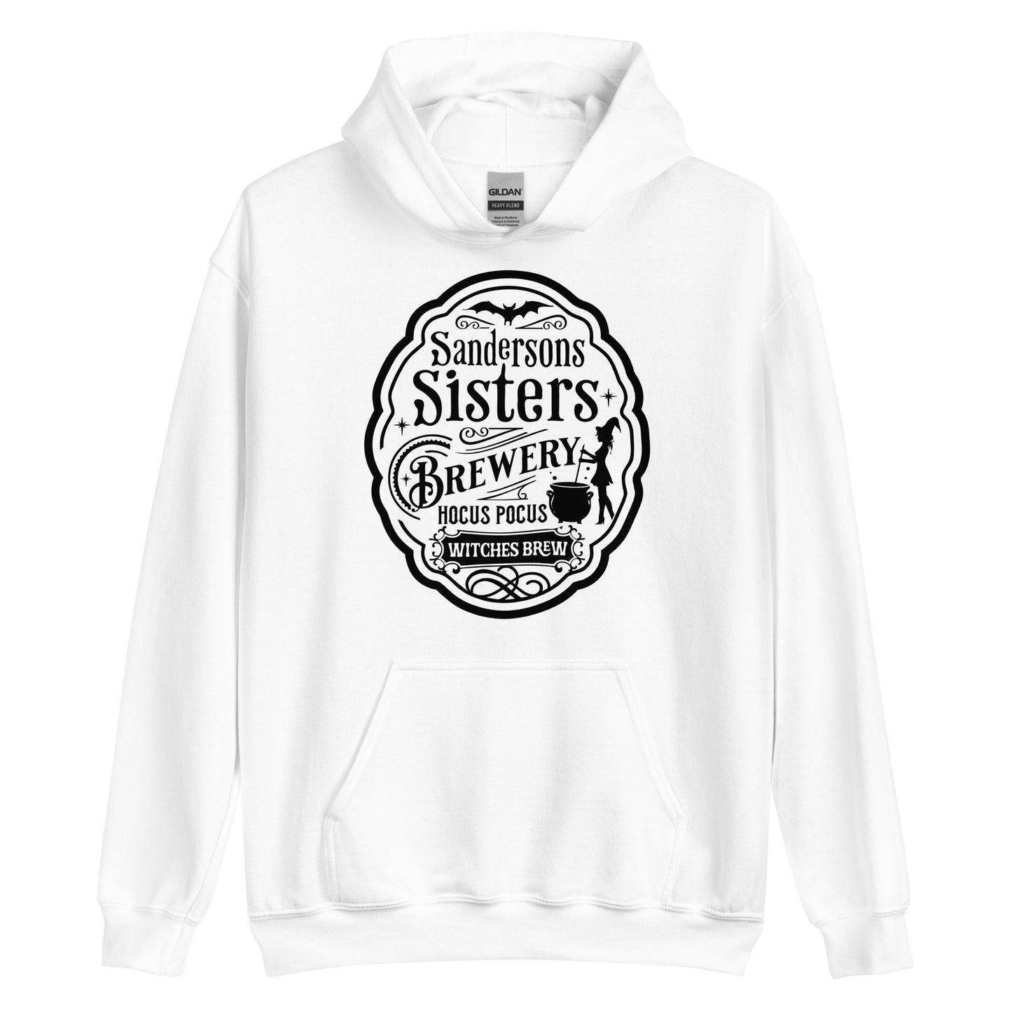 Unisex Hoodie Sandersons Sisters Brewery Black Ink