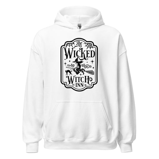 Unisex Hoodie Wicked Witch Inn Black Ink