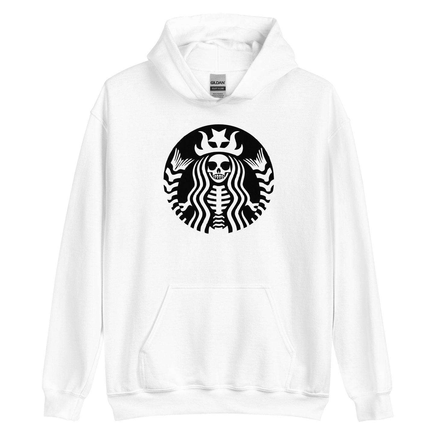 Unisex Hoodie Starbux Skeleton