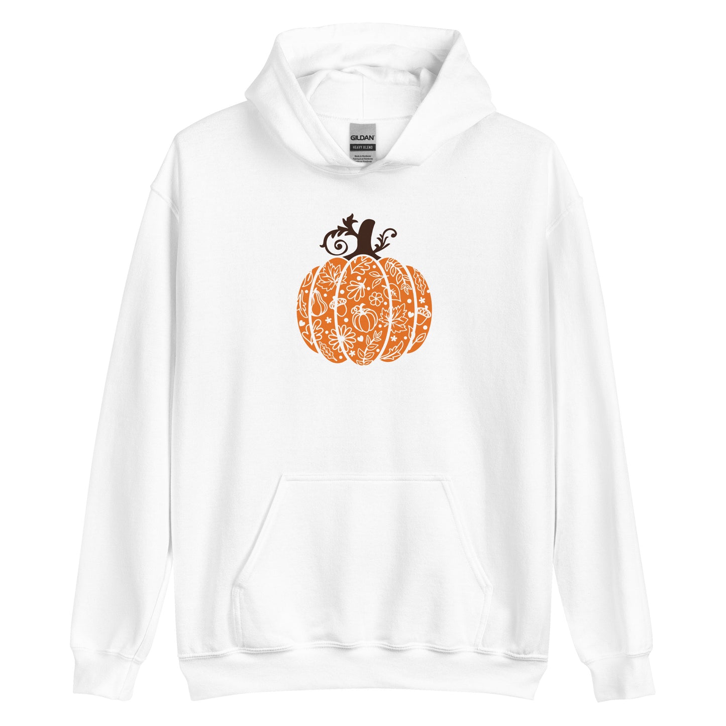 Unisex Hoodie Swirly Pumpkin