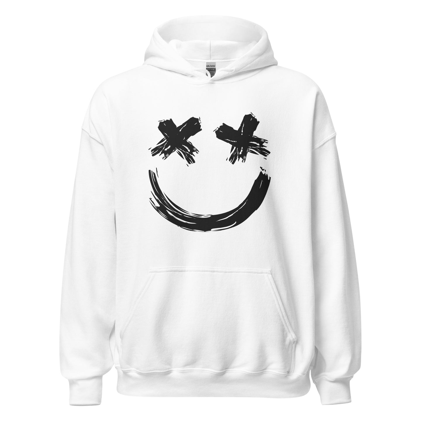 Unisex Hoodie Brush Smiley