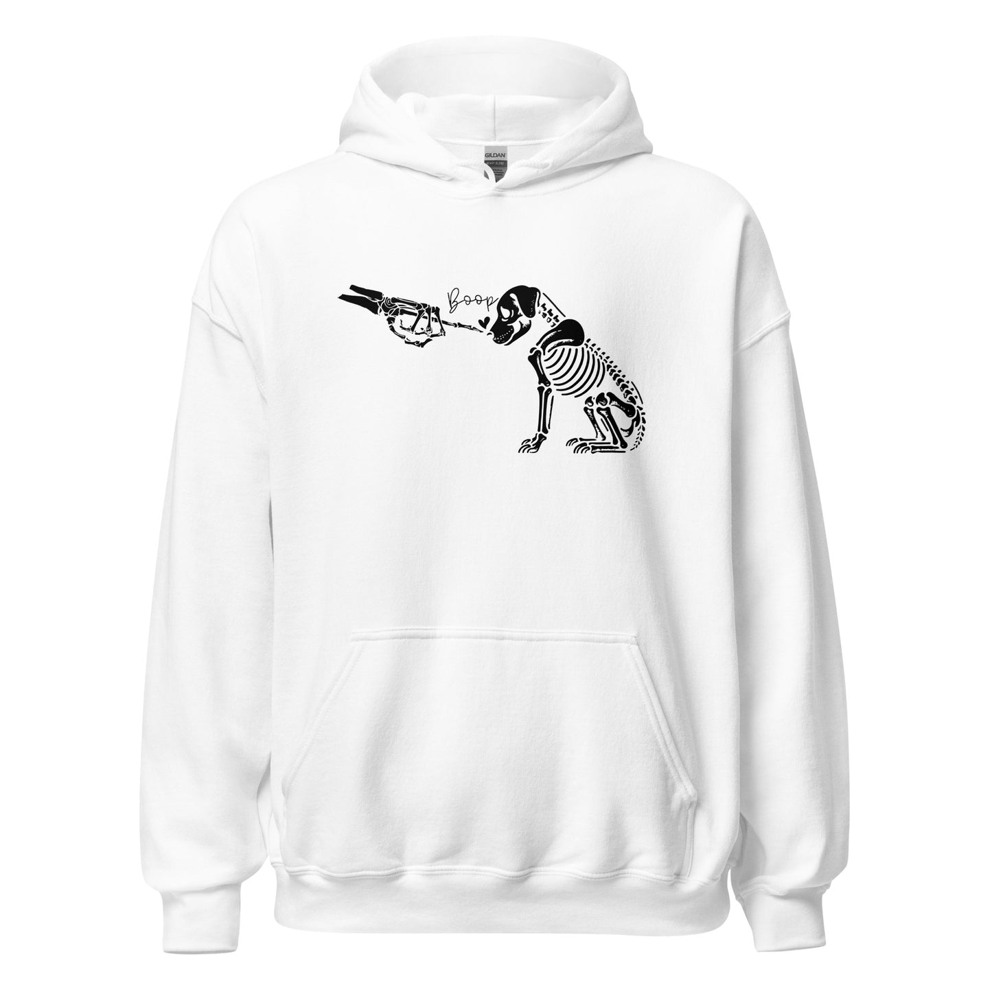 Unisex Hoodie Skellie Boops Dark