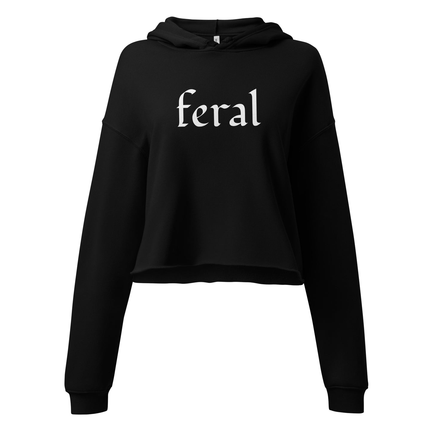 Women's Crop Hoodie Feral