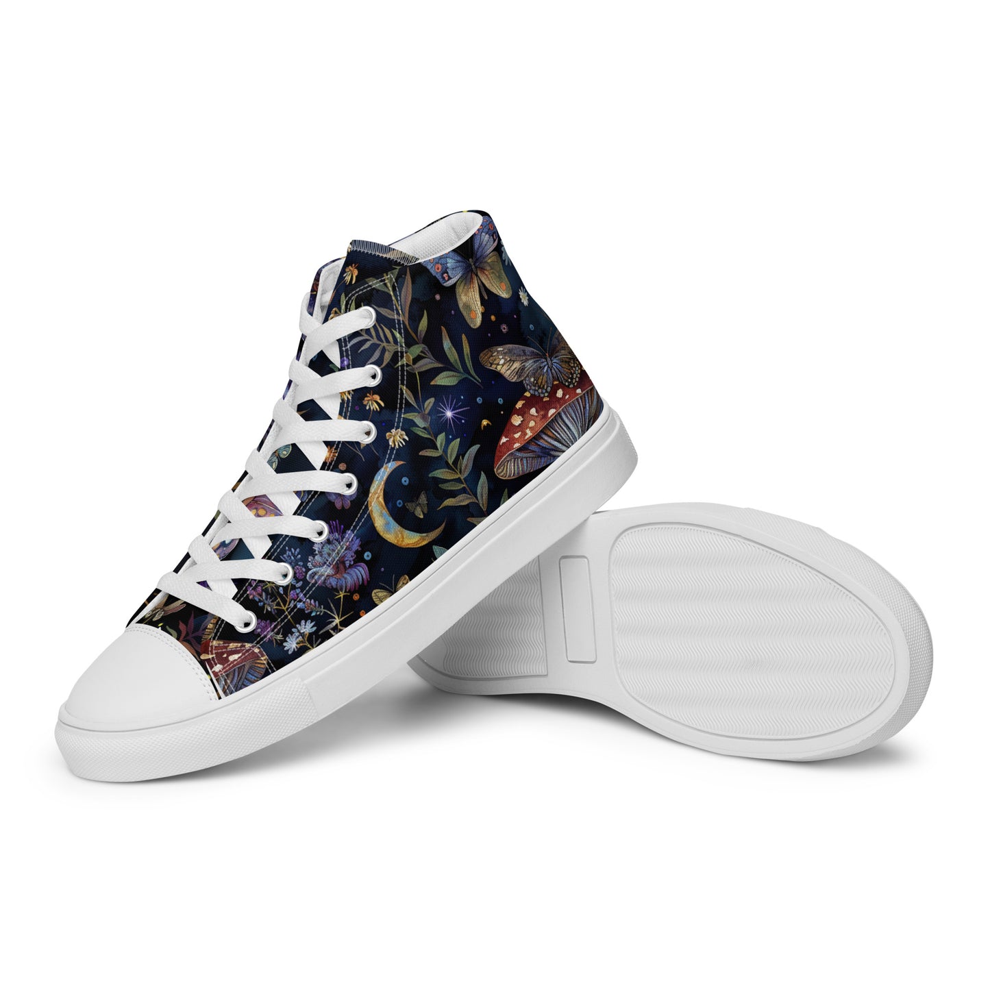 Women’s High Top Canvas Shoes Magical Night