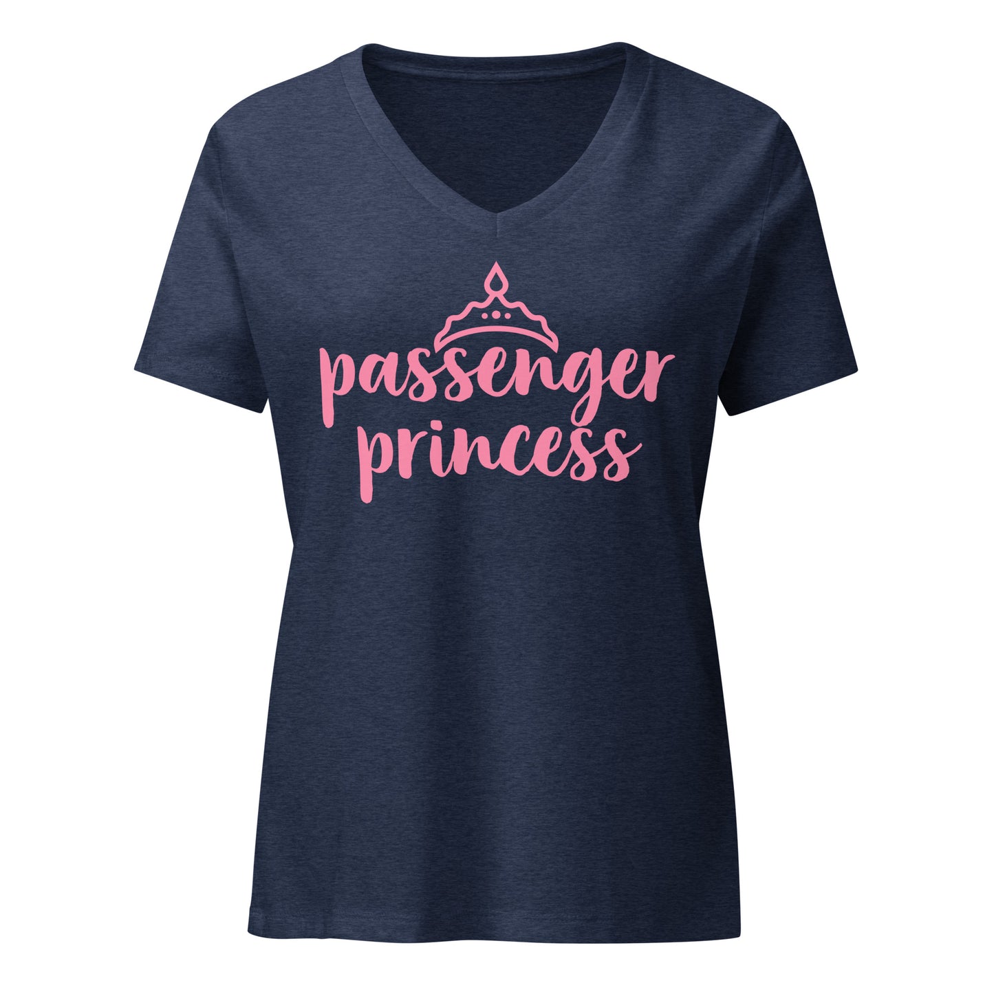 Women’s Relaxed V-neck Tee Passenger Princess