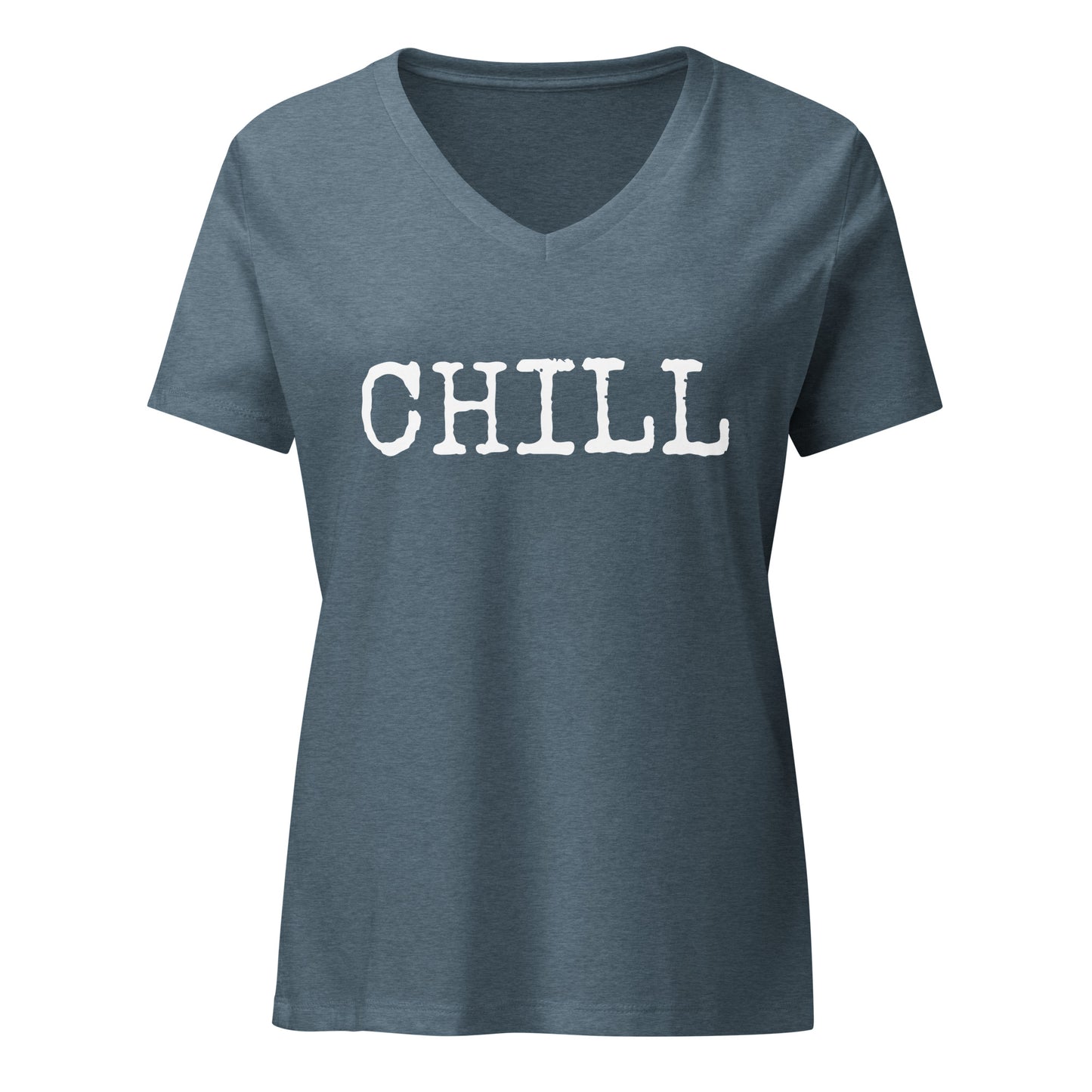 Women’s Relaxed V-neck Tee Chill