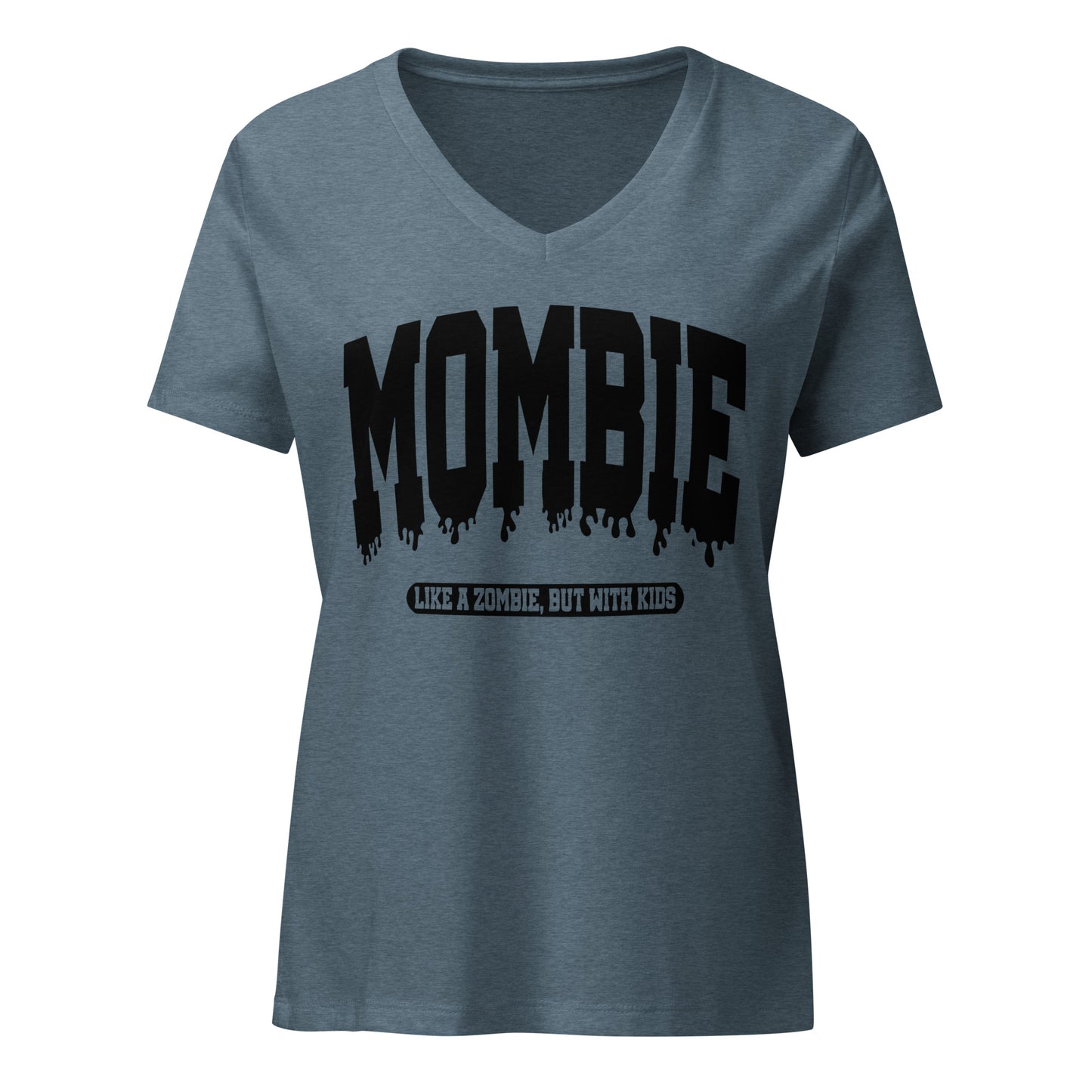 Women’s Relaxed V-neck Tee Mombie