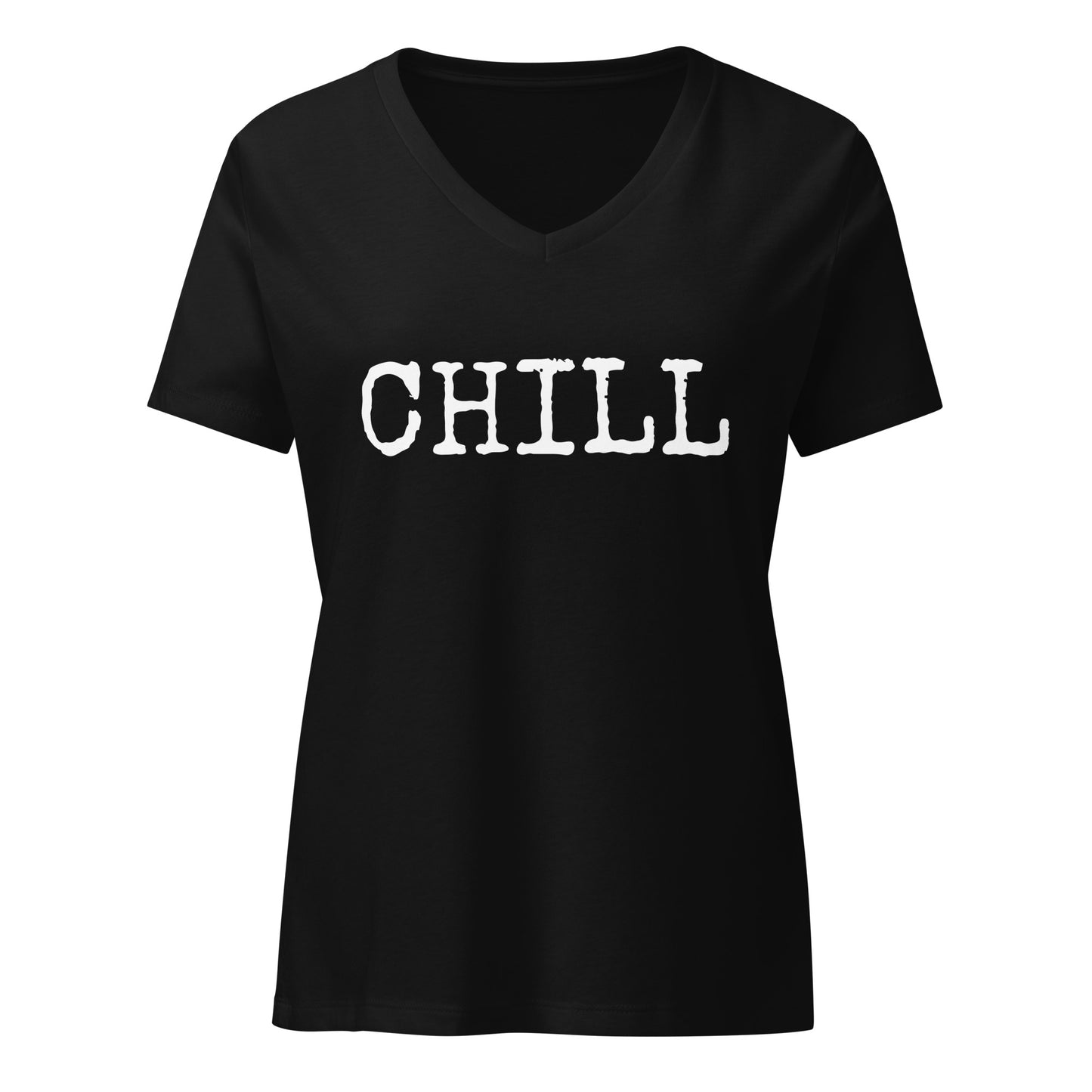 Women’s Relaxed V-neck Tee Chill