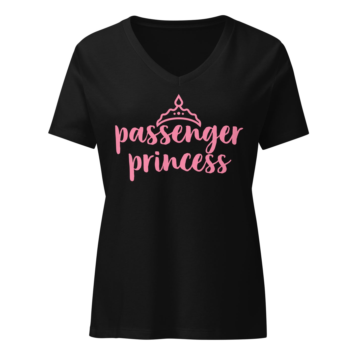 Women’s Relaxed V-neck Tee Passenger Princess