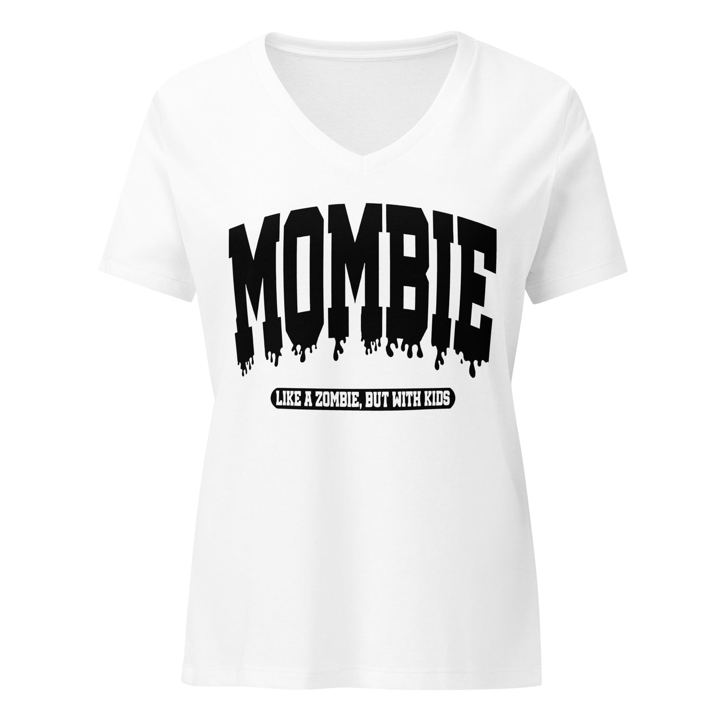 Women’s Relaxed V-neck Tee Mombie