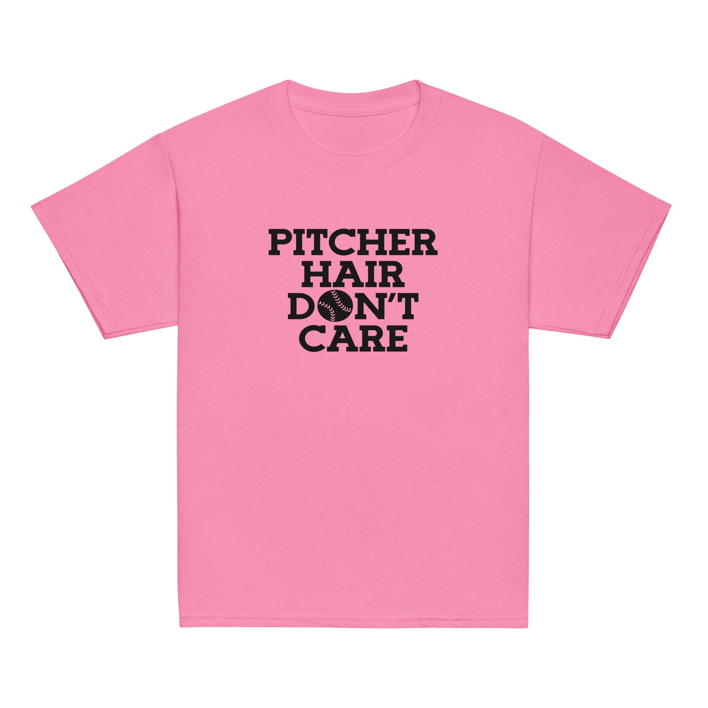 Youth Short Sleeve Tee Pitcher Hair