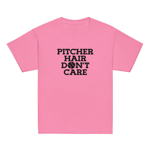 Youth Short Sleeve Tee Pitcher Hair