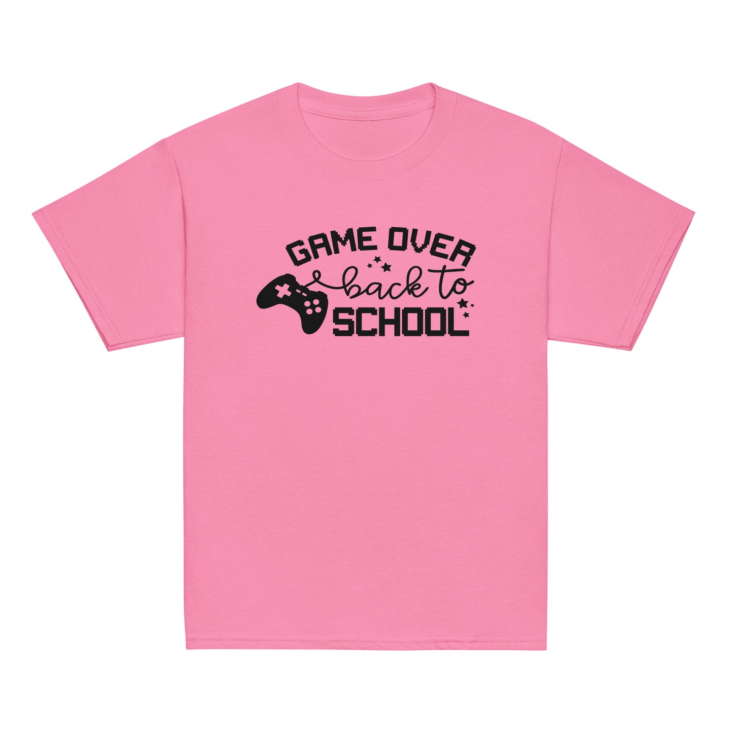 Youth Short Sleeve Tee Game Over Back to School