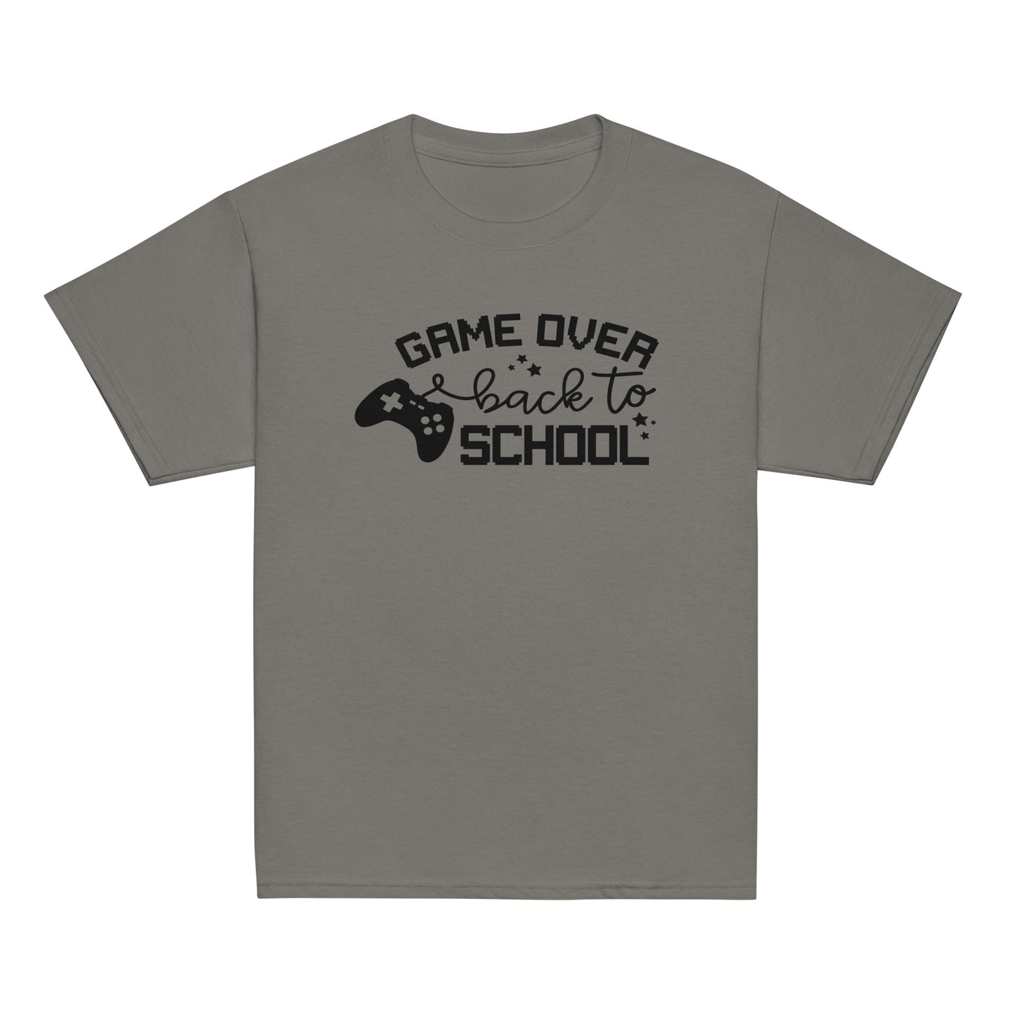 Youth Short Sleeve Tee Game Over Back to School