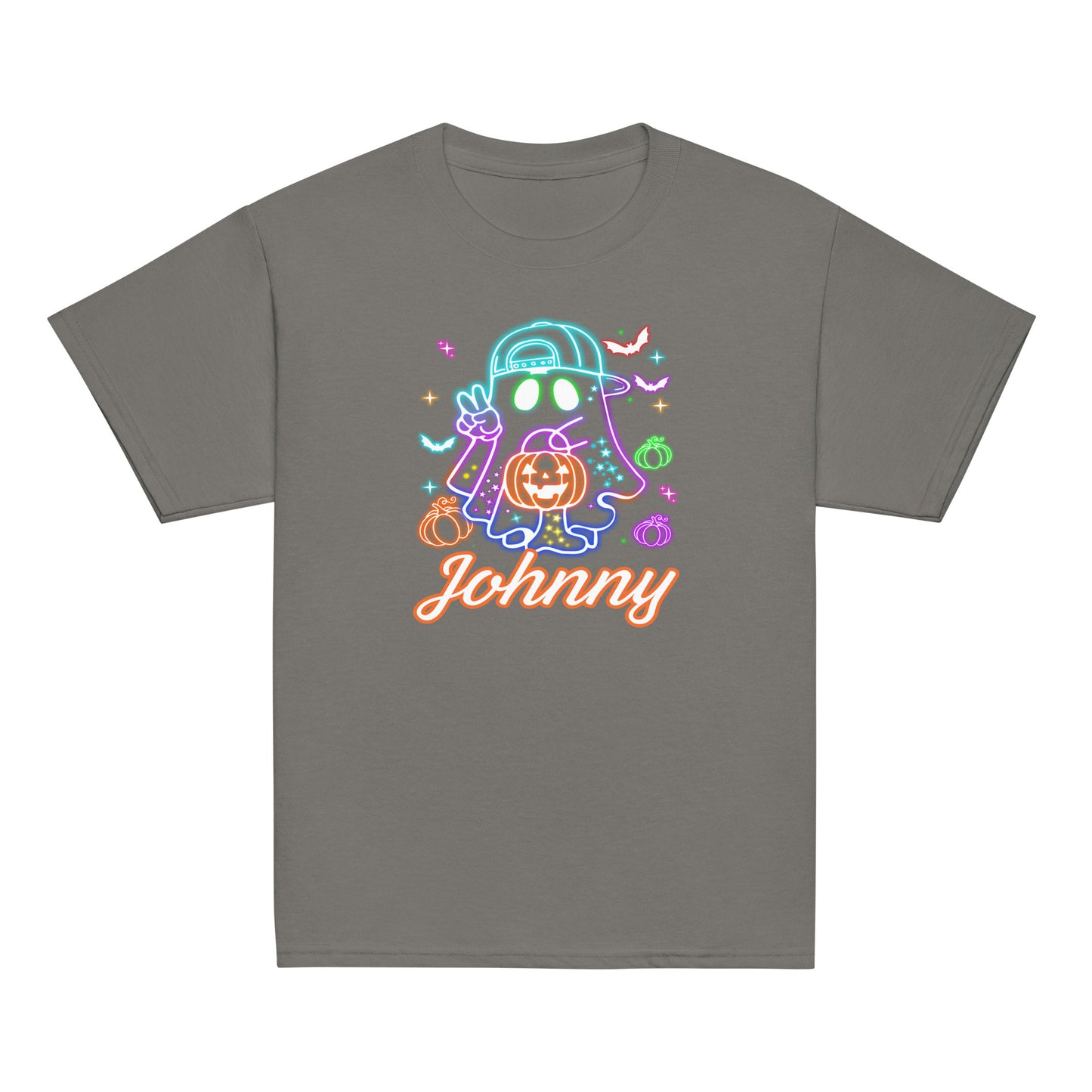 Youth Classic Tee Neon Ghost Boy Custom Johnny